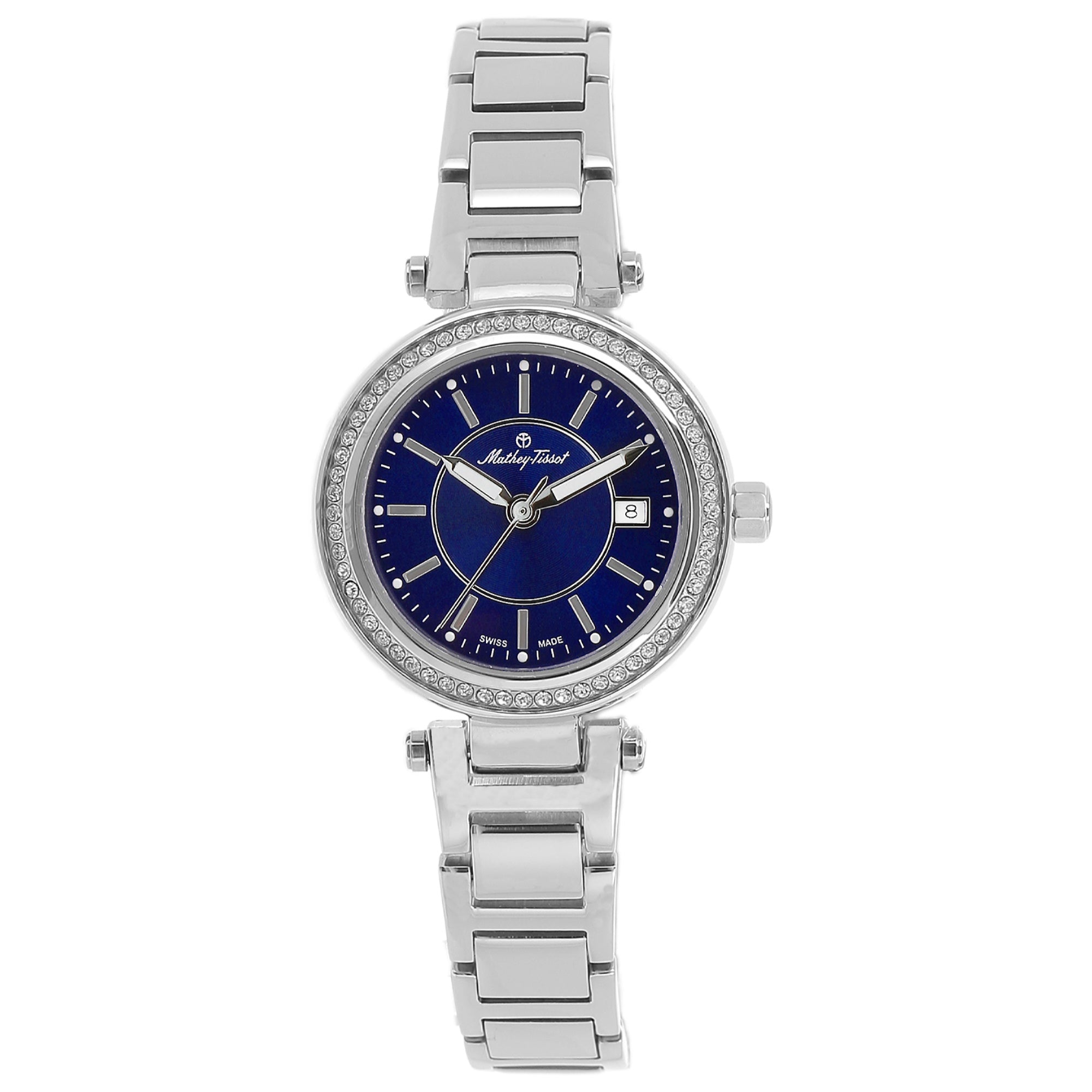 Mathey-Tissot Quartz Classic Blue Dial Women's Watch D610ABU