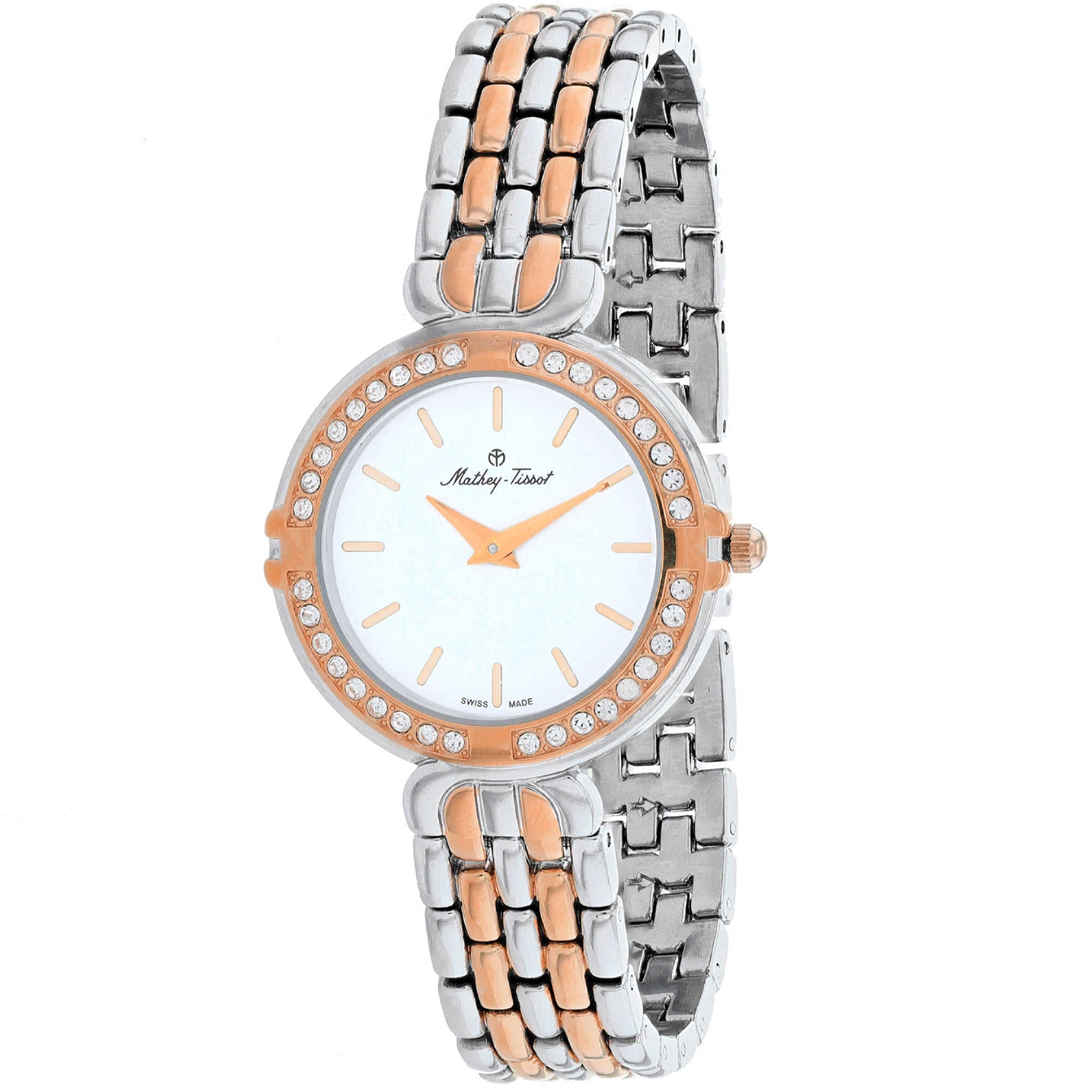 Mathey-Tissot Quartz FLEURY 6331 White Dial Women's Watch D6331BI