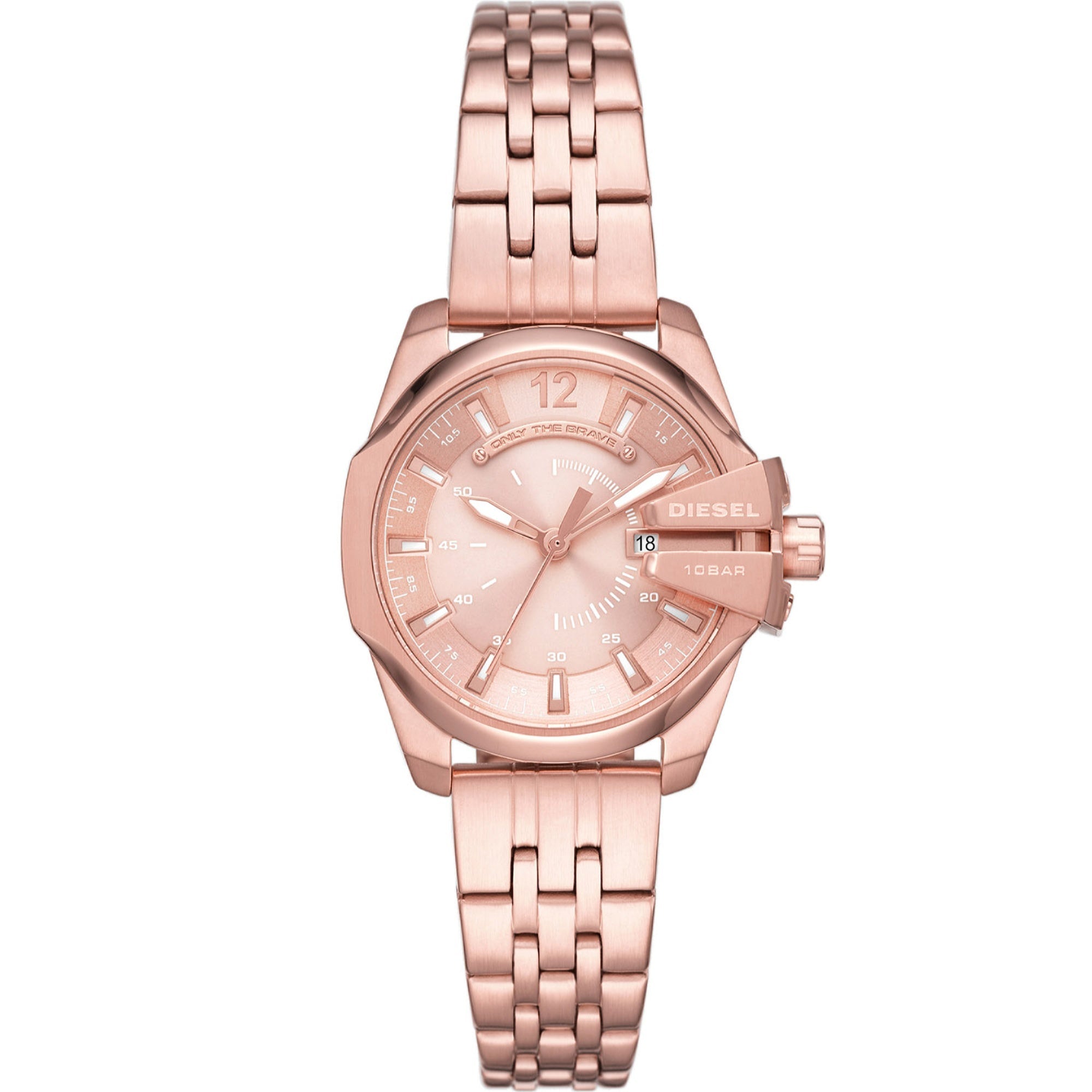 Diesel Quartz Baby Chief Rose gold Dial Women's Watch DZ5602