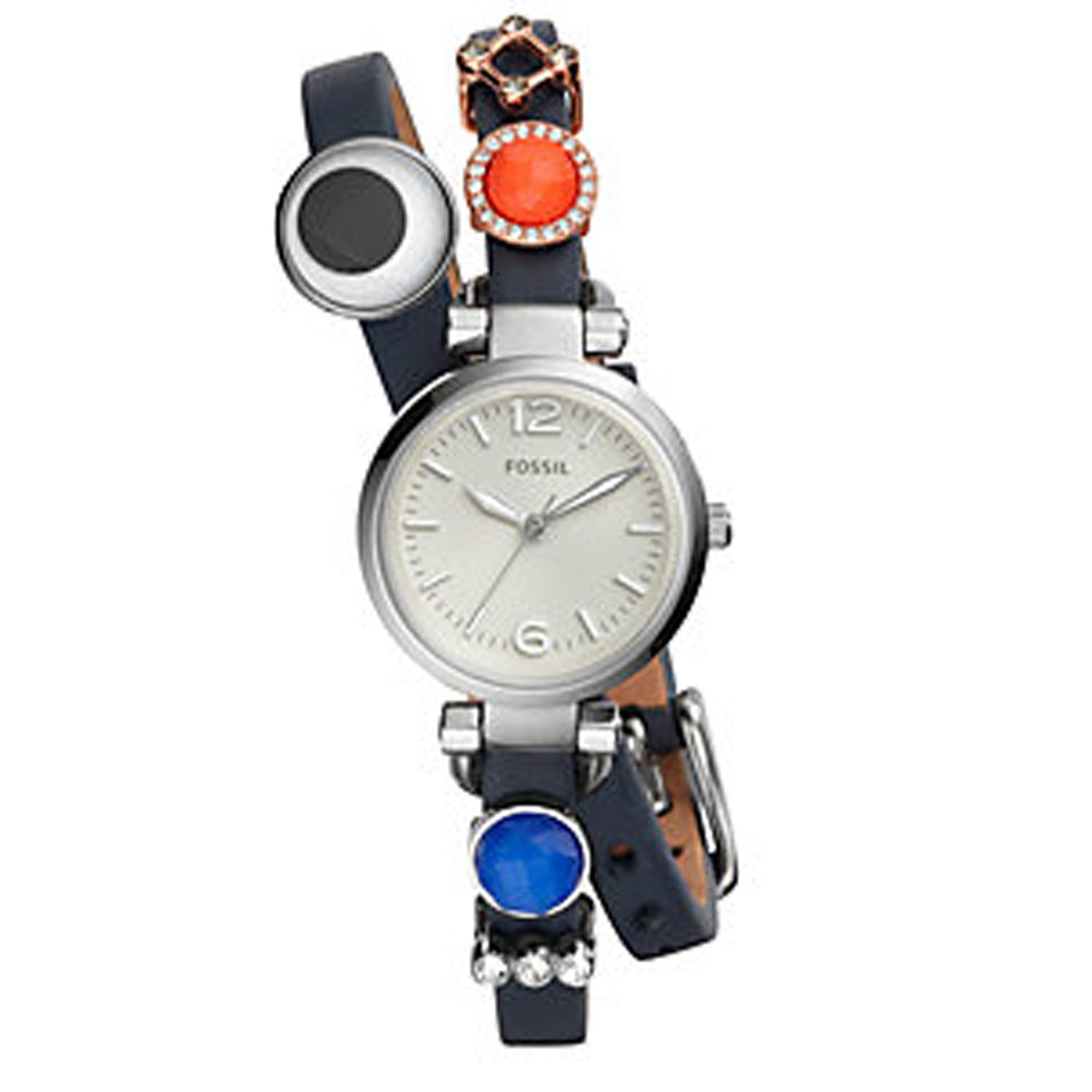 Fossil Quartz Classic White Dial Women's Watch ES4095