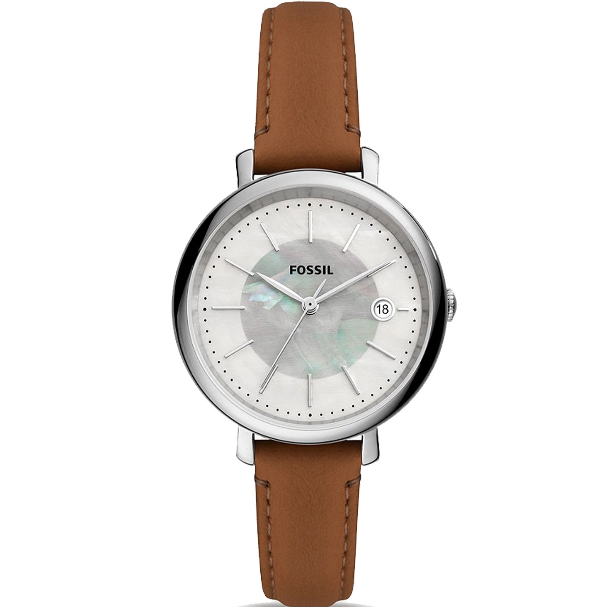 Fossil Quartz Jacqueline Mother of pearl Dial Women's Watch ES5090