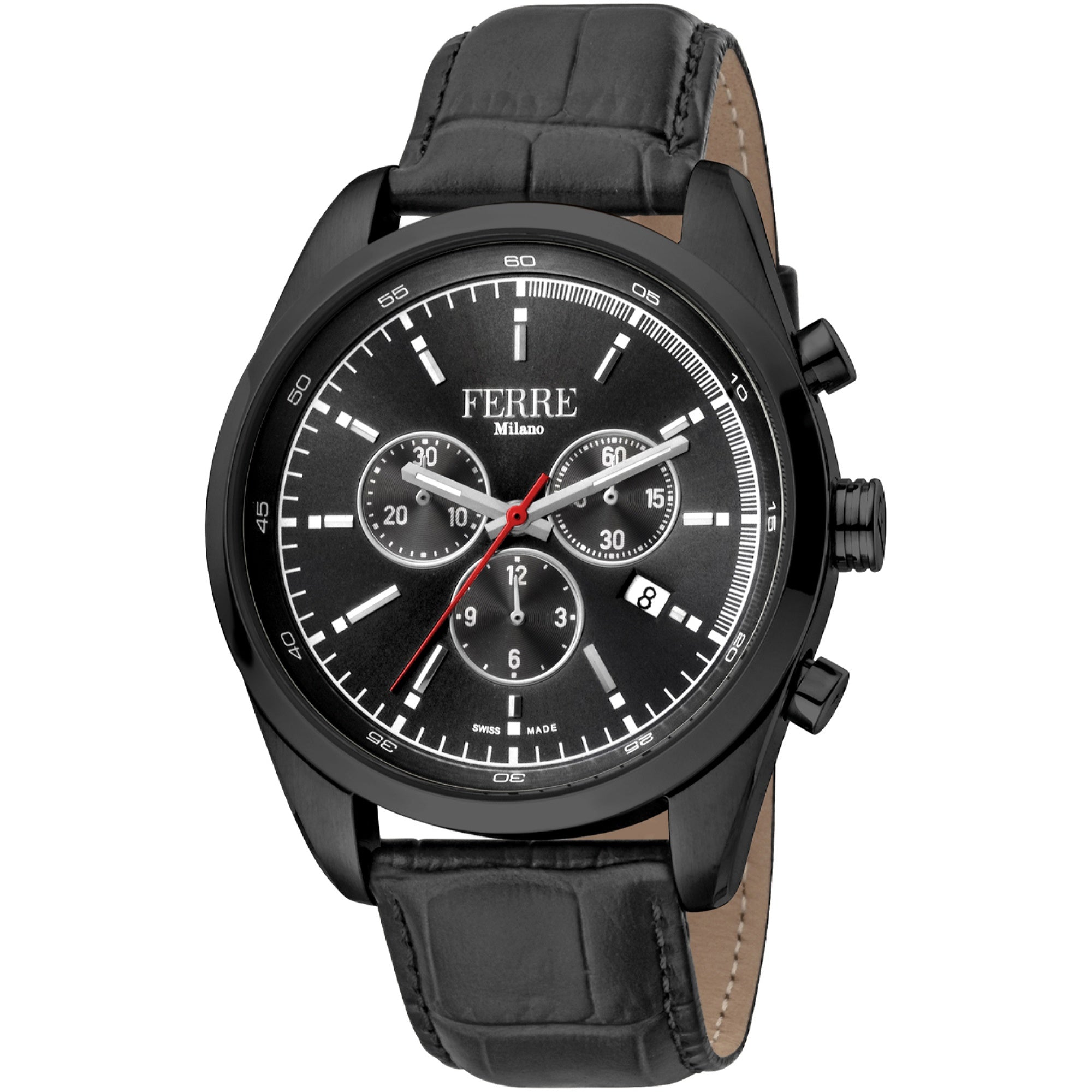 Ferre Milano Quartz Classic Black Dial Men's Watch FM1G129L0041