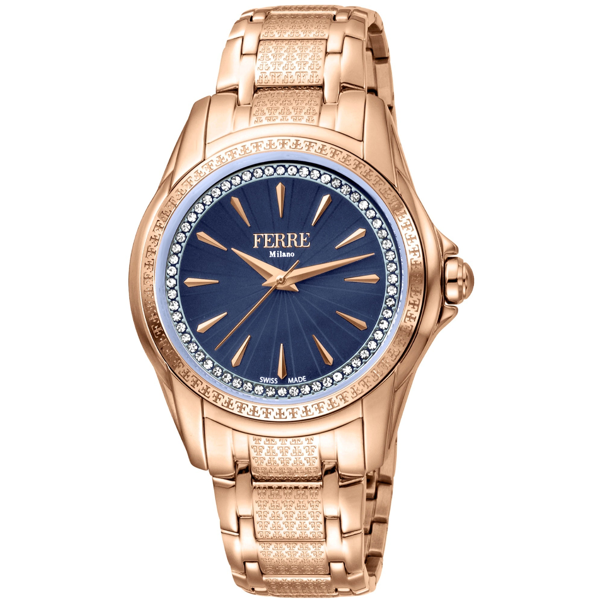 Ferre Milano Quartz Classic Silver Dial Women's Watch FM1L119M0071