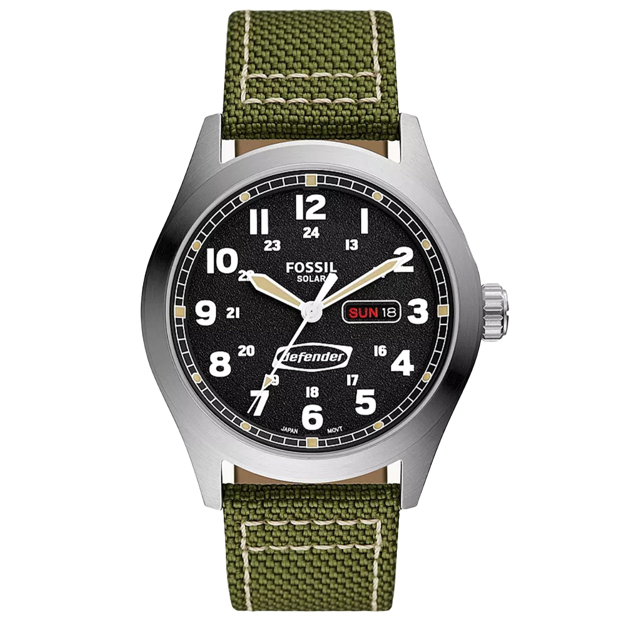 Fossil Quartz Defender Black Dial Men's Watch FS5977