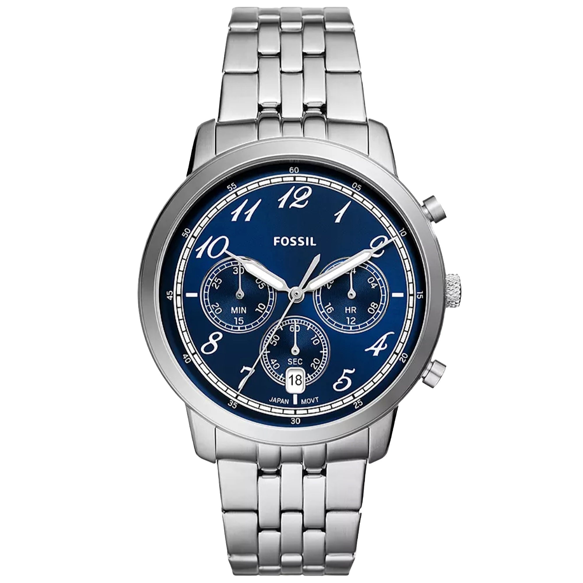 Fossil Quartz Neutra Blue Dial Men's Watch FS6025