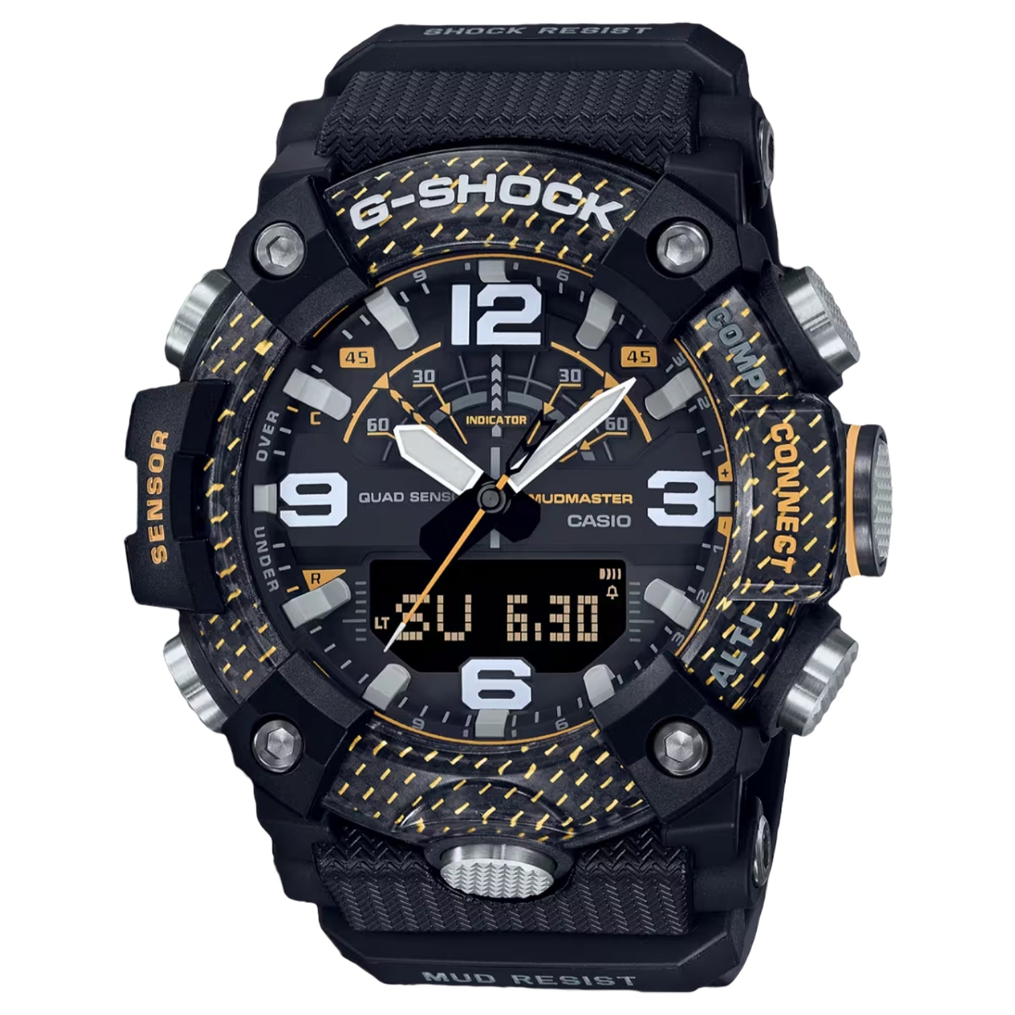 Casio Quartz G-Shock Black Dial Men's Watch GGB100Y-1A