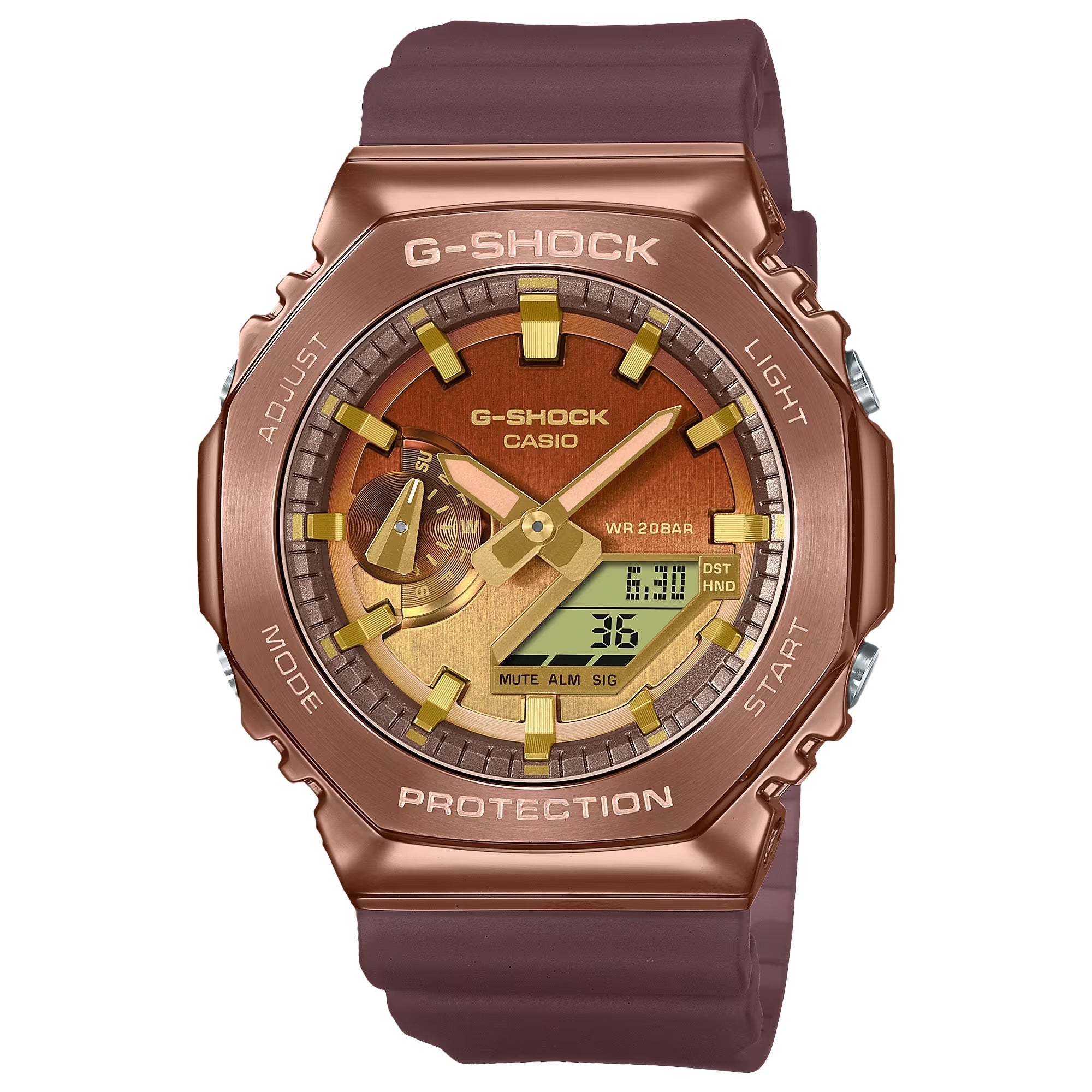 Casio Quartz G-Shock Multicolor Dial Men's Watch GM2100CL-5A