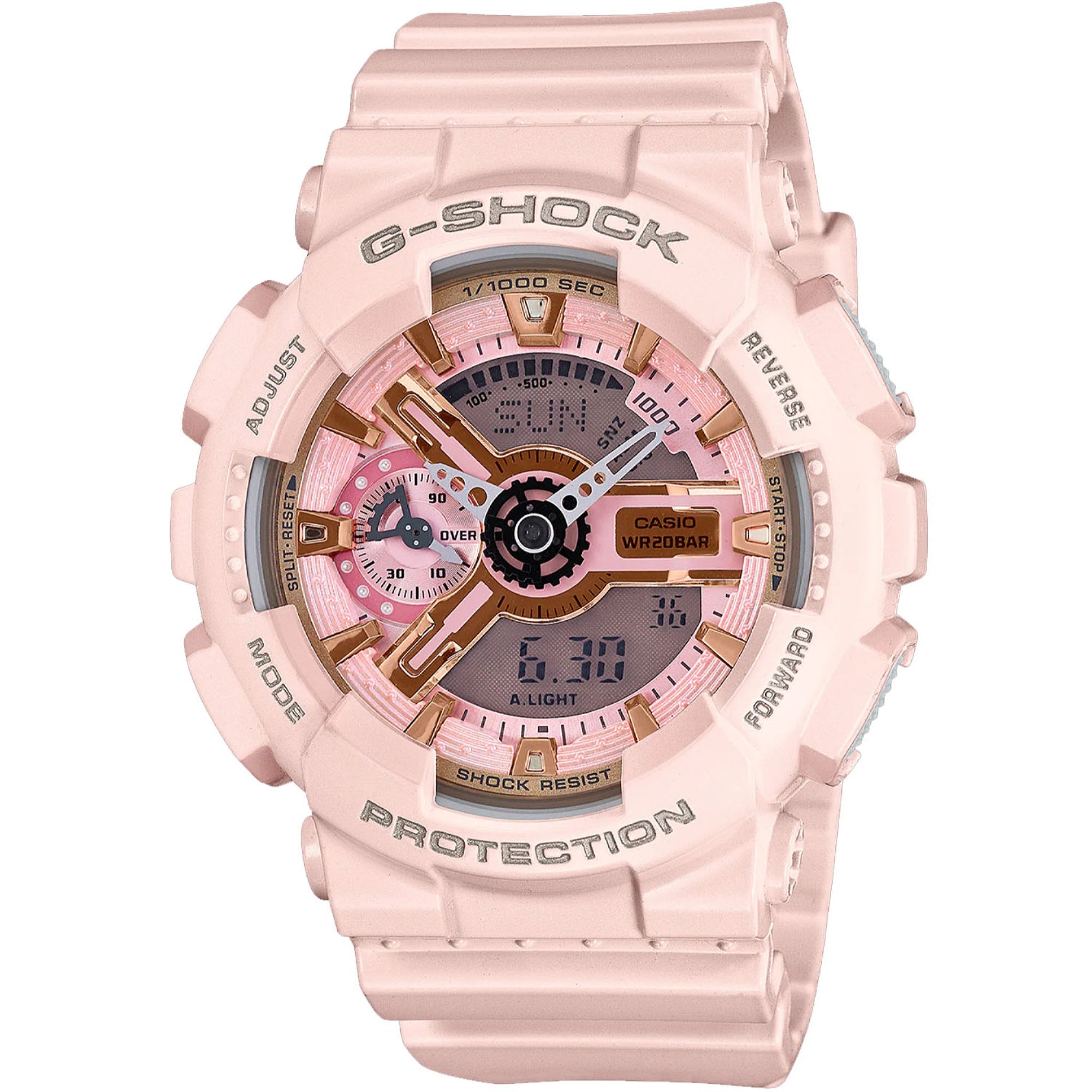 Casio Quartz G-Shock Pink Dial Women's Watch GMA-S110MP-4A1CR