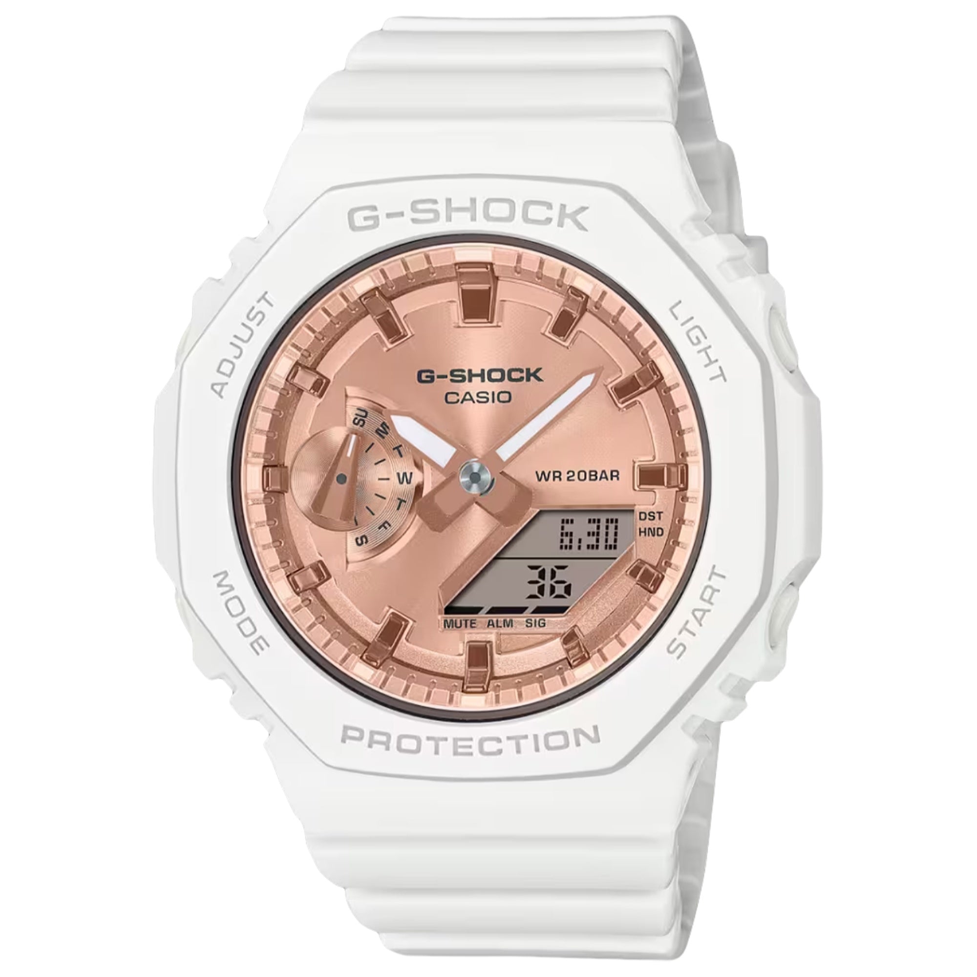 Casio Quartz G-Shock Rose gold Dial Women's Watch GMAS2100MD-7A