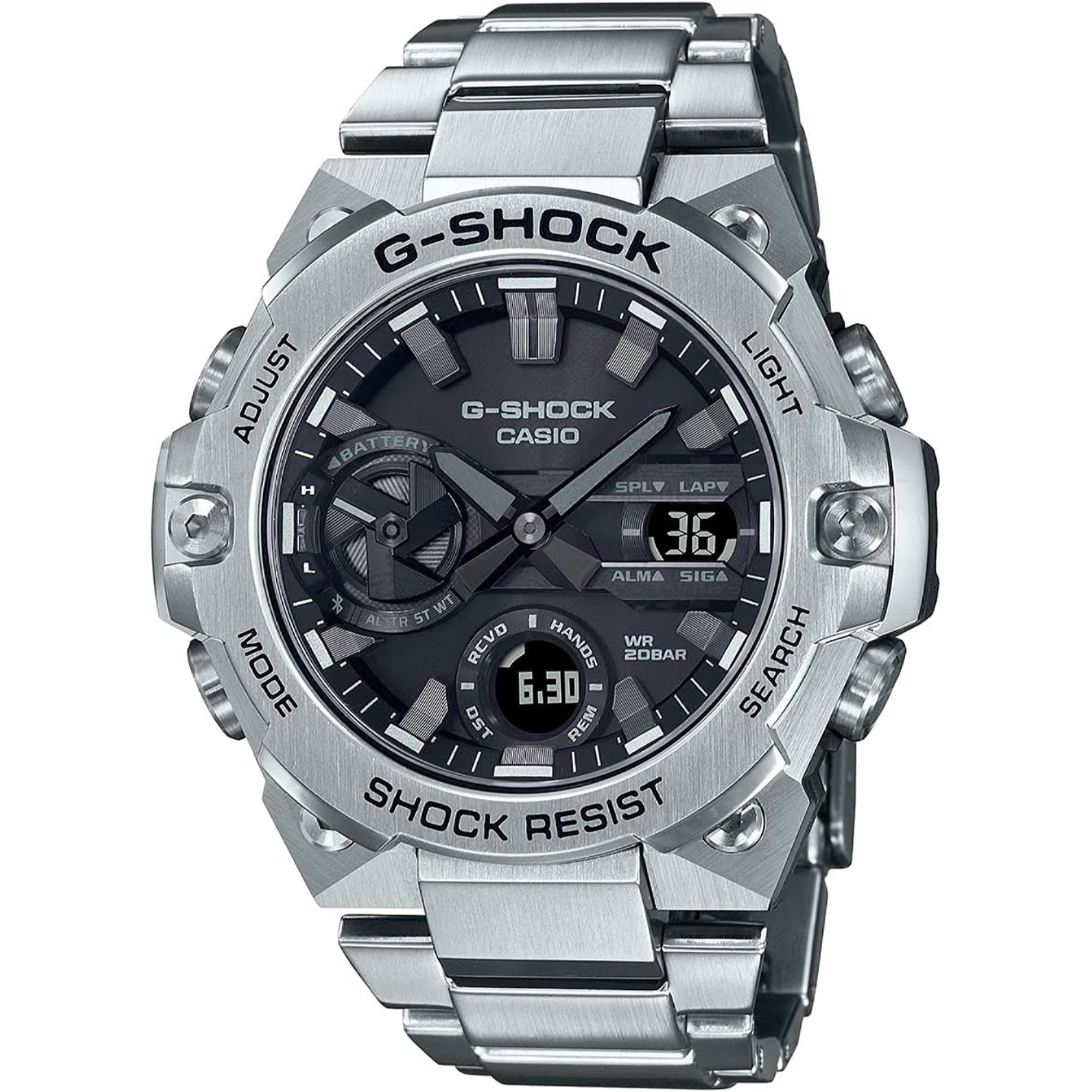 Casio Quartz G-Shock Black Dial Men's Watch GSTB400D-1A