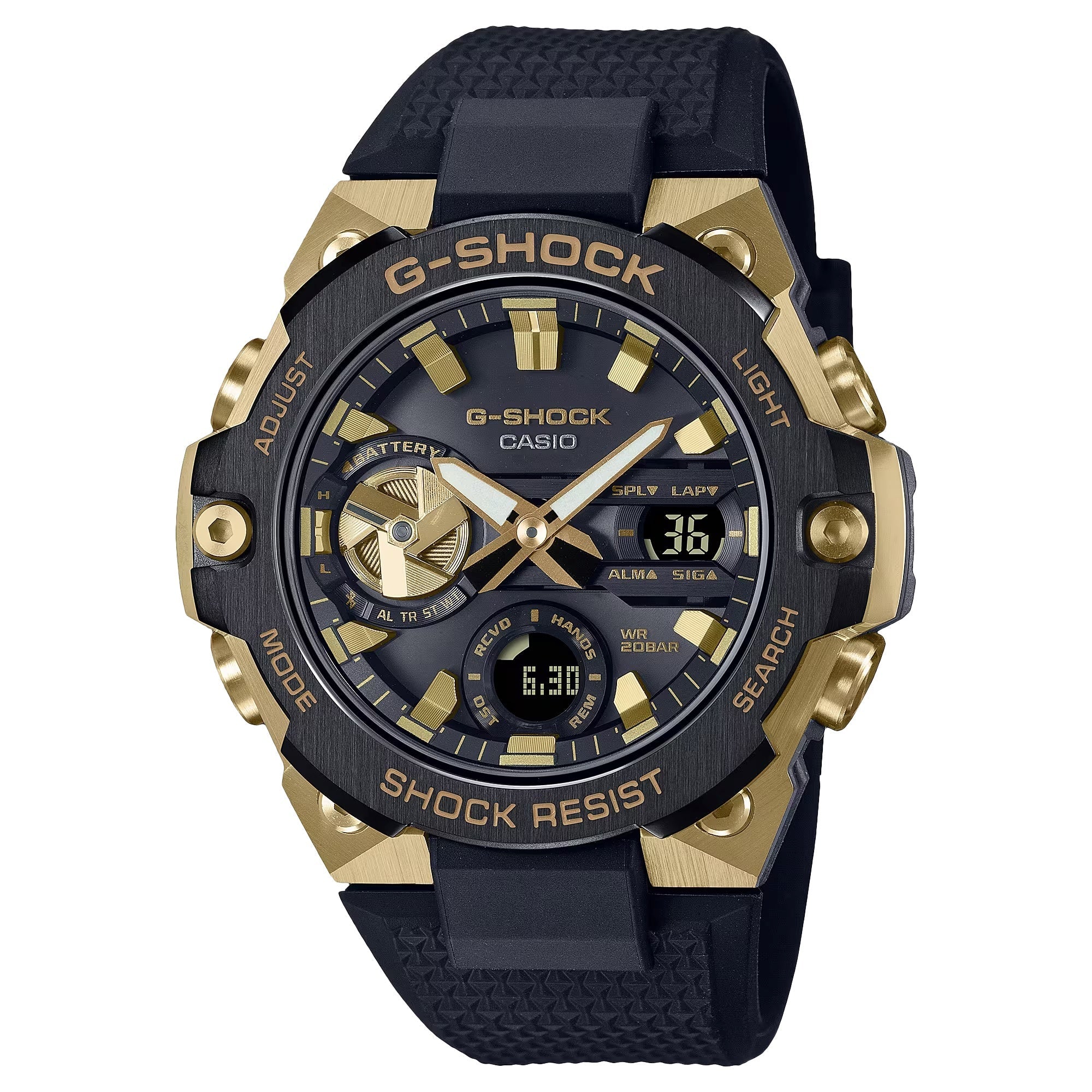 Casio Quartz G-Shock Black Dial Men's Watch GSTB400GB-1A9