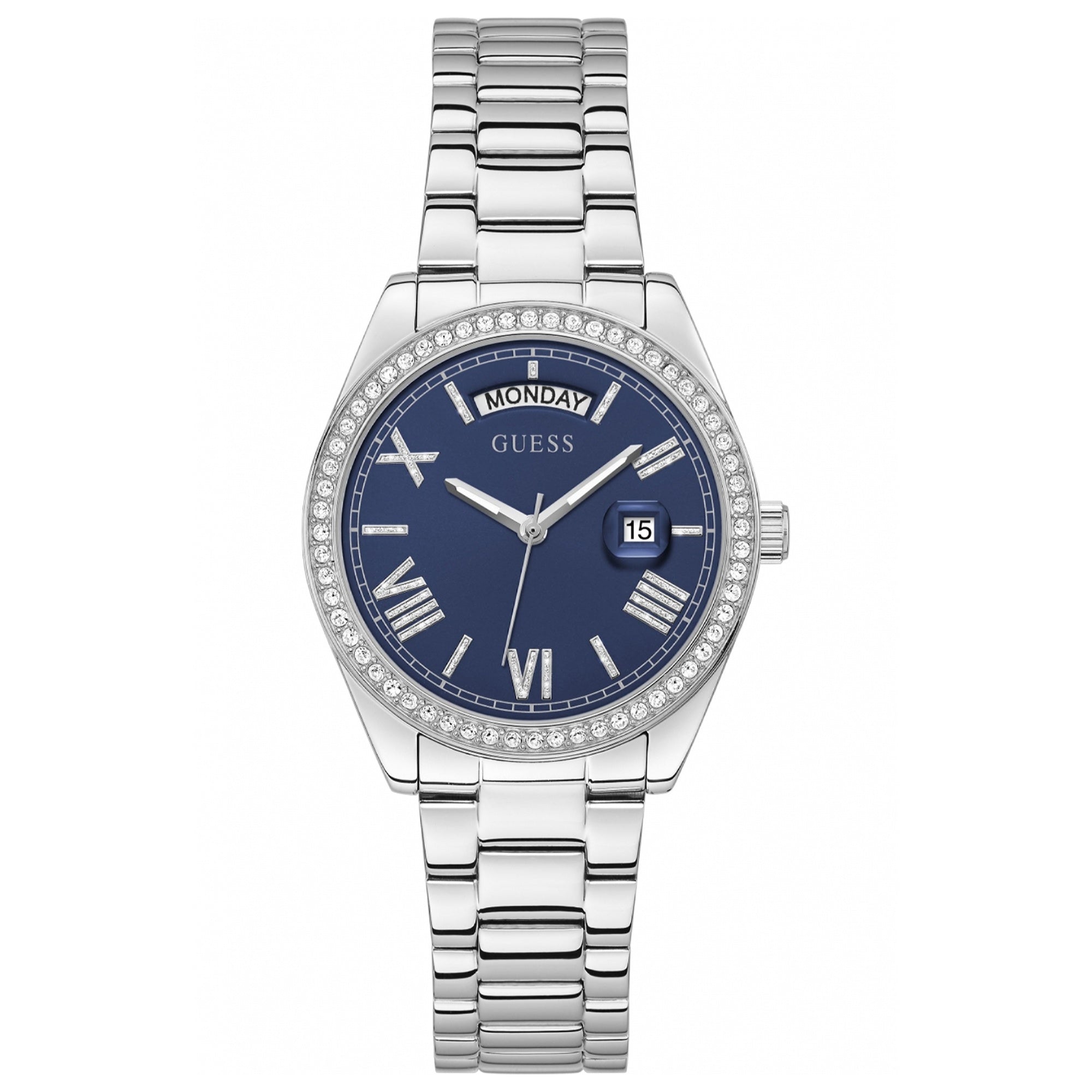 Guess Quartz Classic Blue Dial Women's Watch GW0307L1