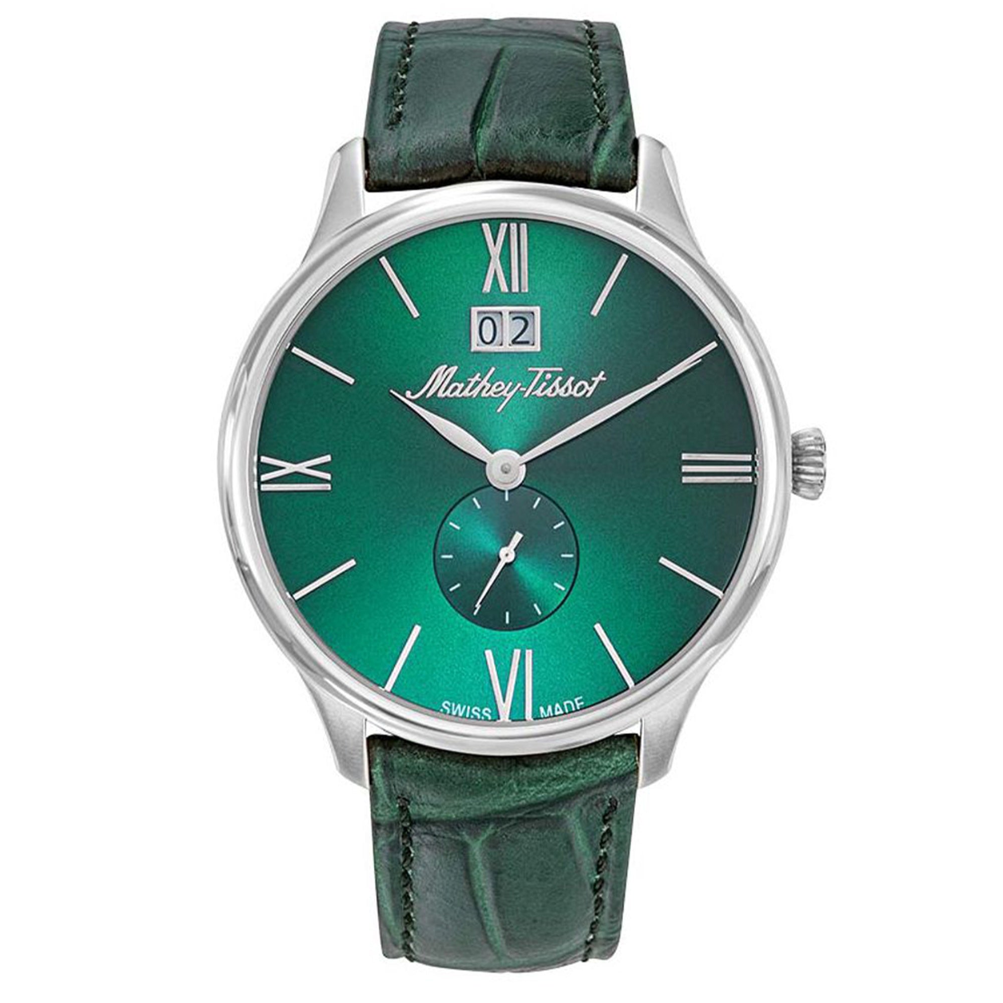 Mathey-Tissot Quartz Edmond Black Dial Men's Watch H1886QAV