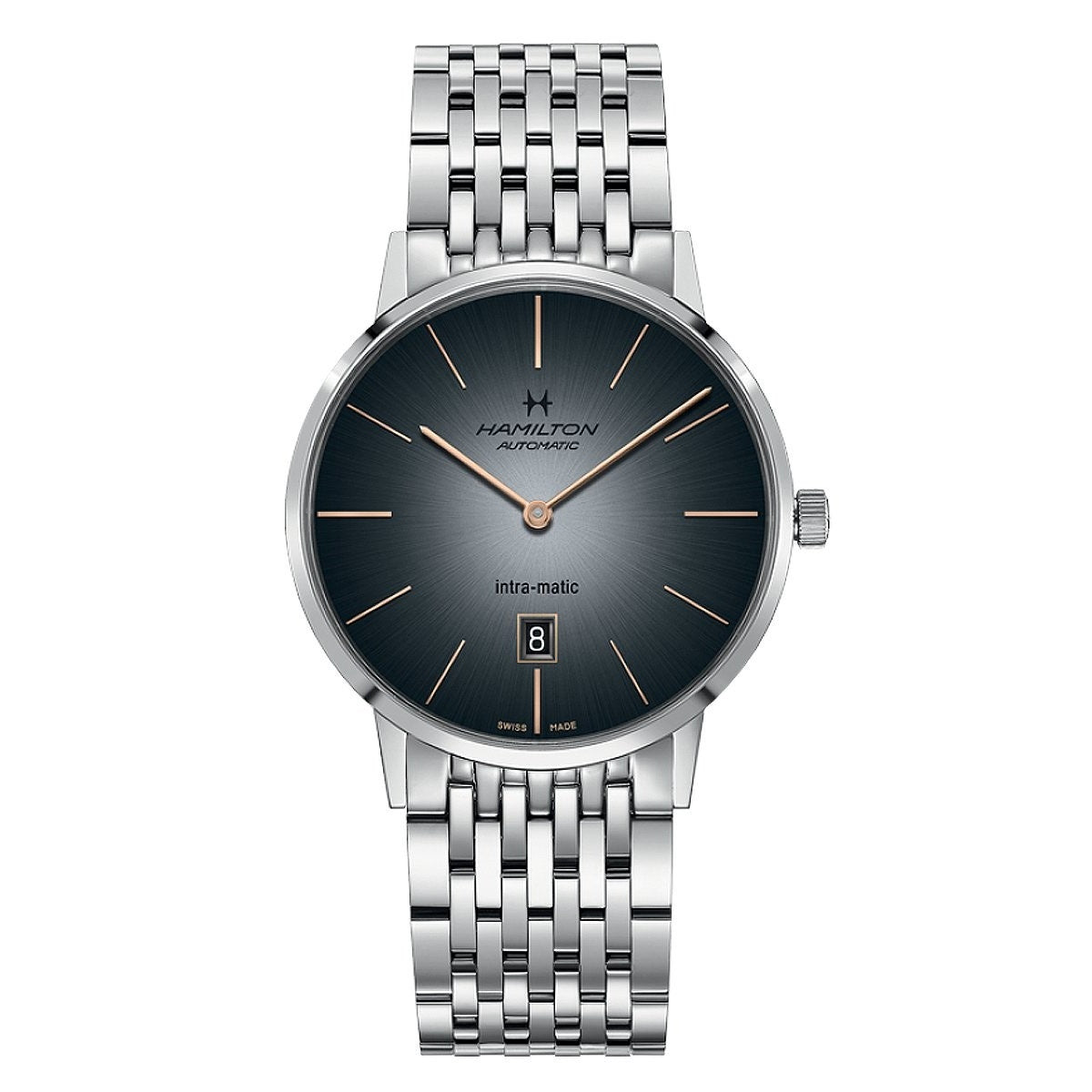 Hamilton American Classic Automatic Grey Dial Men's Watch H38755181