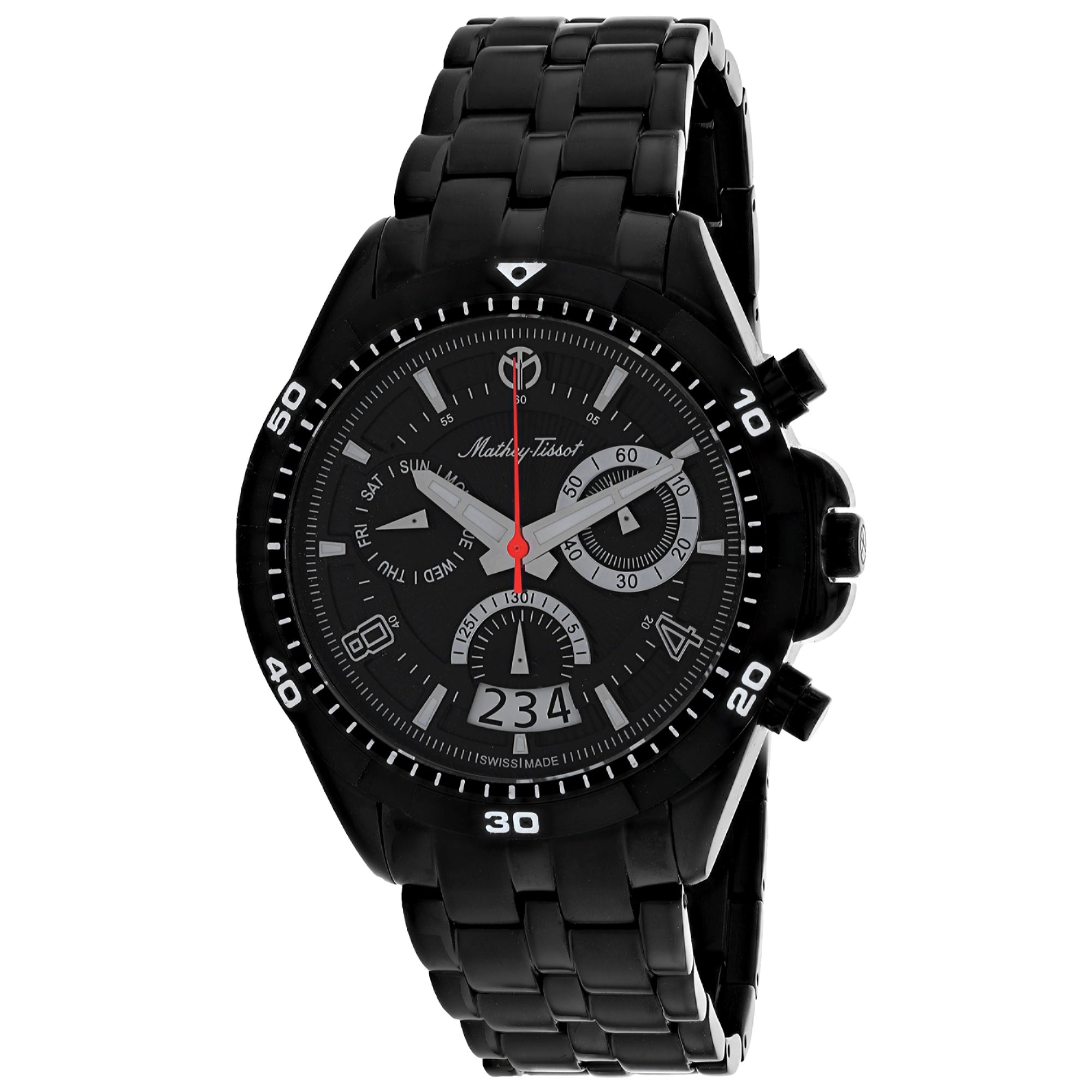 Mathey-Tissot Quartz Bolton Black Dial Men's Watch H5002CHN