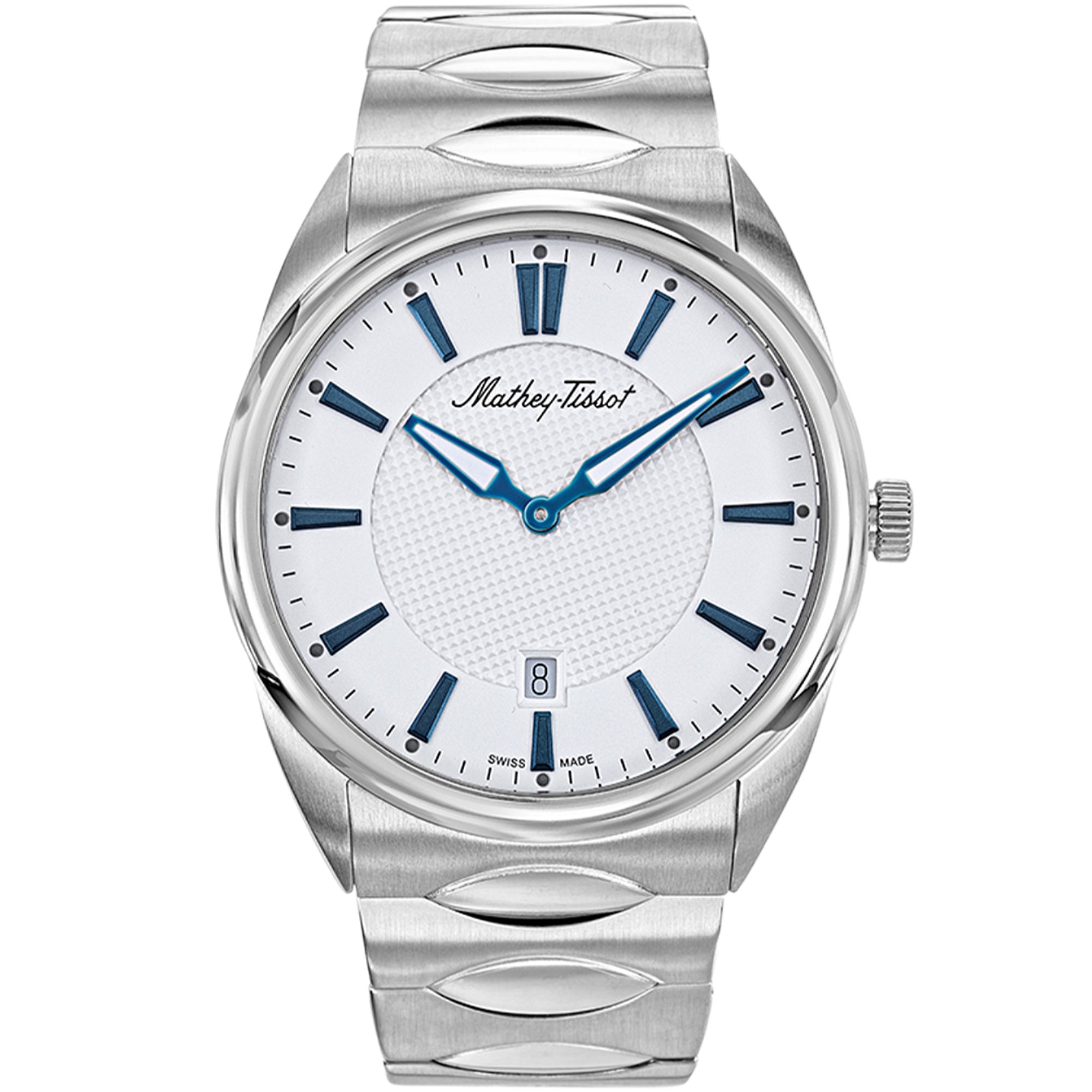 Mathey-Tissot Quartz Classic White Dial Men's Watch H791AI