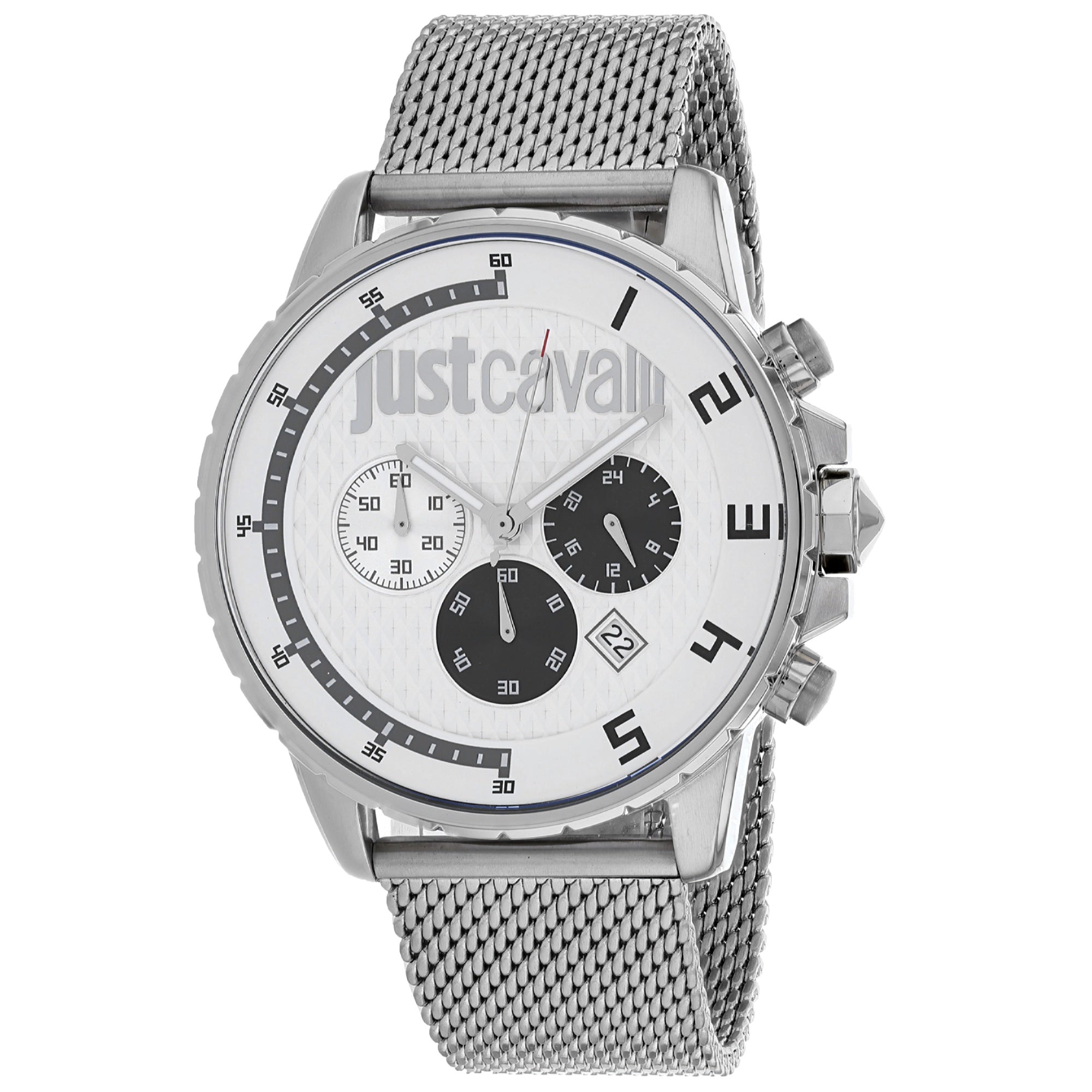 Just Cavalli Quartz Sport White Dial Men's Watch JC1G063M0255