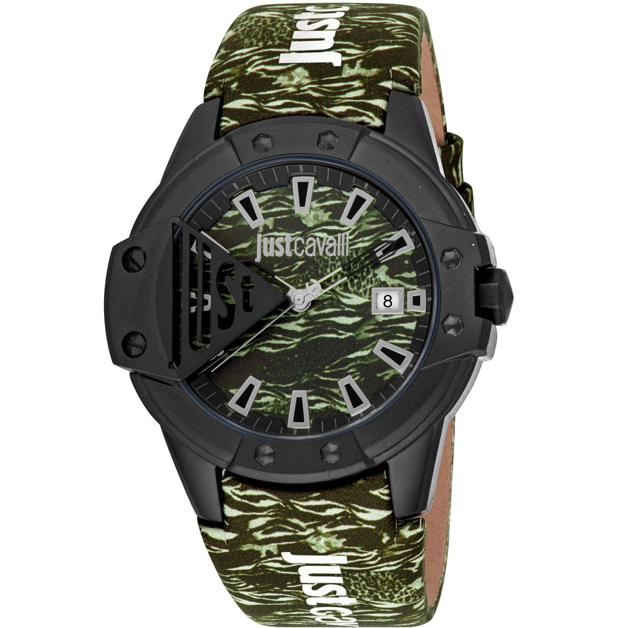 Just Cavalli Quartz Scudo Green Dial Women's Watch JC1G260L0055