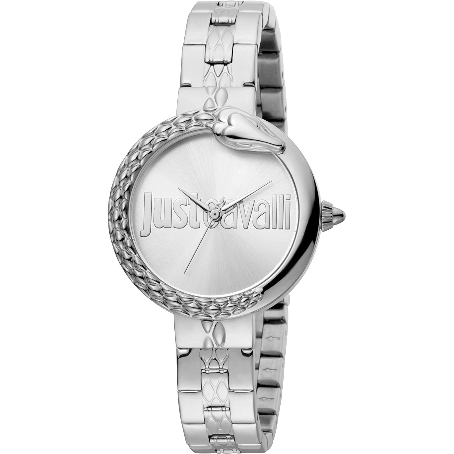 Just Cavalli JC Moment Quartz Silver Dial Women's Watch JC1L097M0065