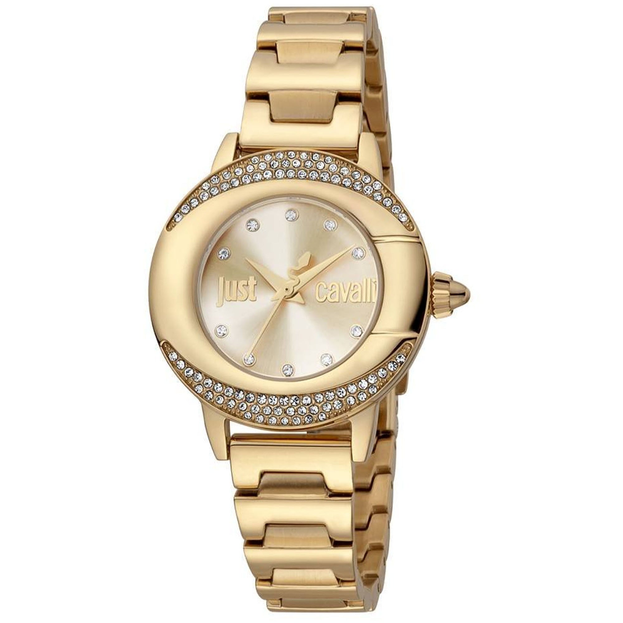 Just Cavalli Quartz Glam Chic Gold Dial Women's Watch JC1L150M0055
