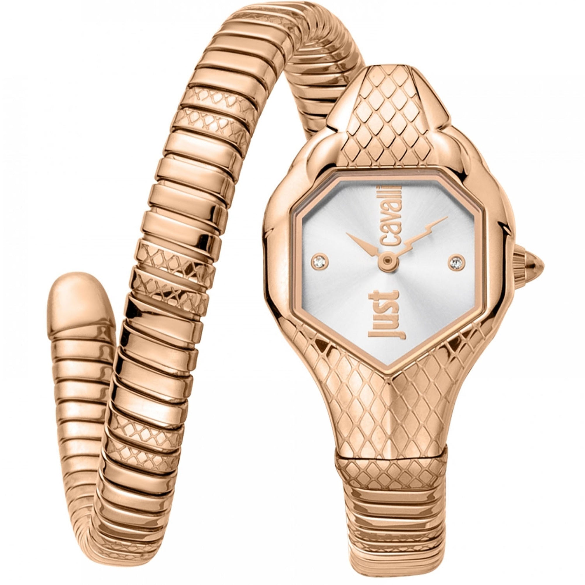 Just Cavalli Quartz Serpente Silver Dial Women's Watch JC1L190M0055