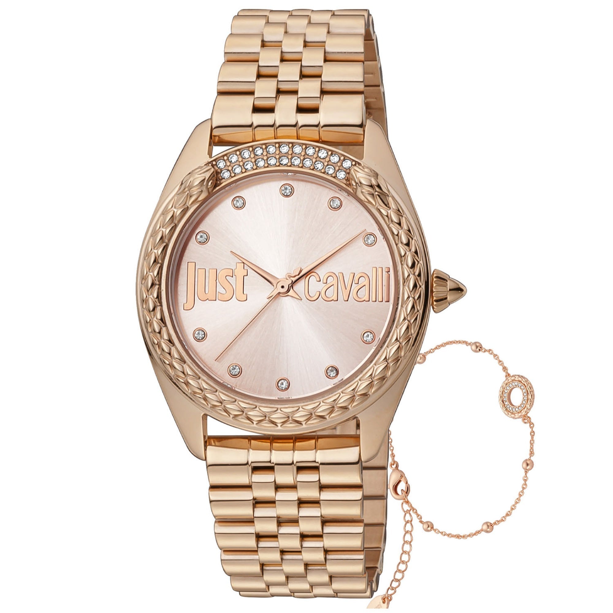 Just Cavalli Quartz Classic Rose gold Dial Women's Watch JC1L195M0085