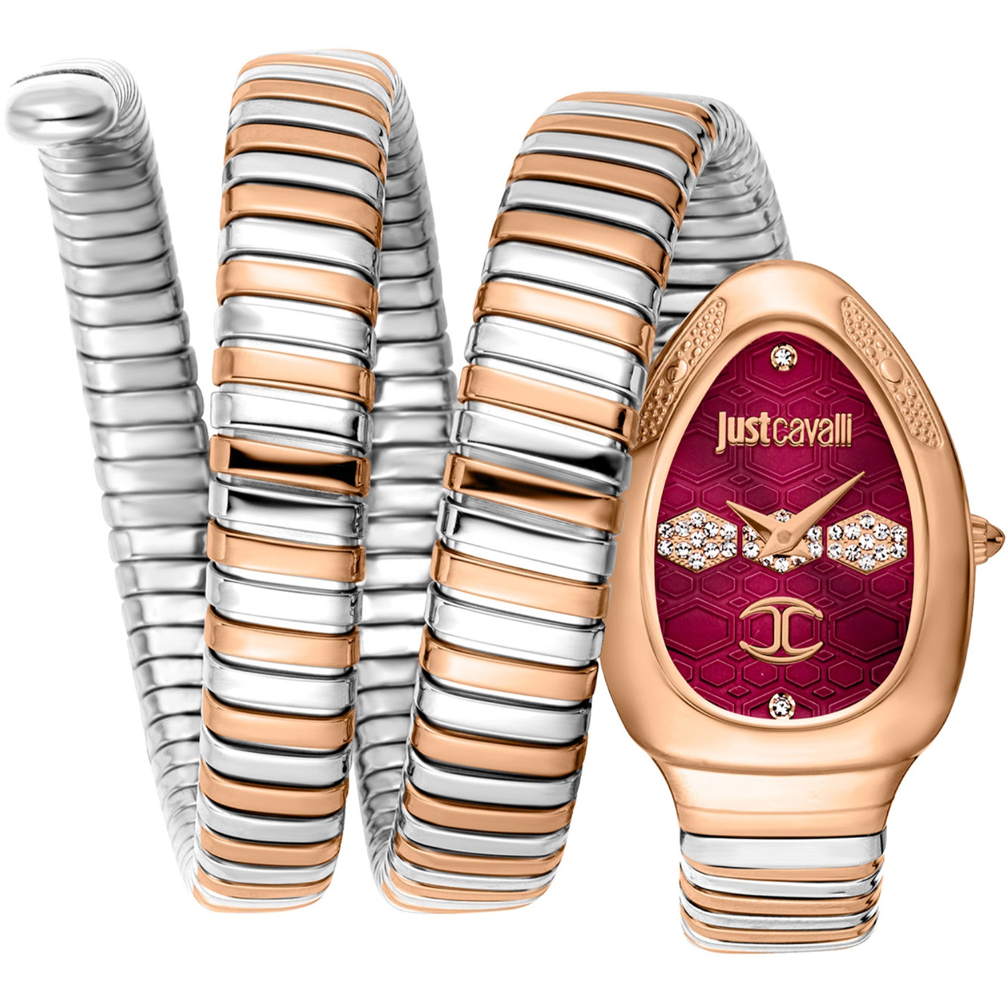 Just Cavalli Quartz Cosenza Red Dial Women's Watch JC1L232M0065