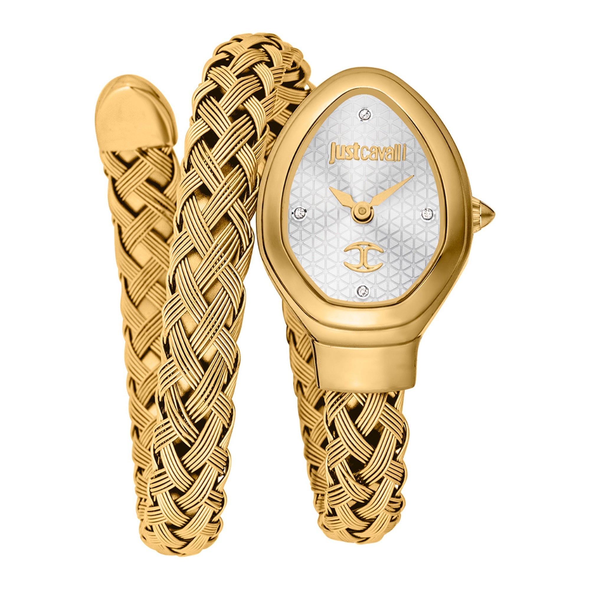 Just Cavalli Quartz Novara Silver Dial Women's Watch JC1L264M0025