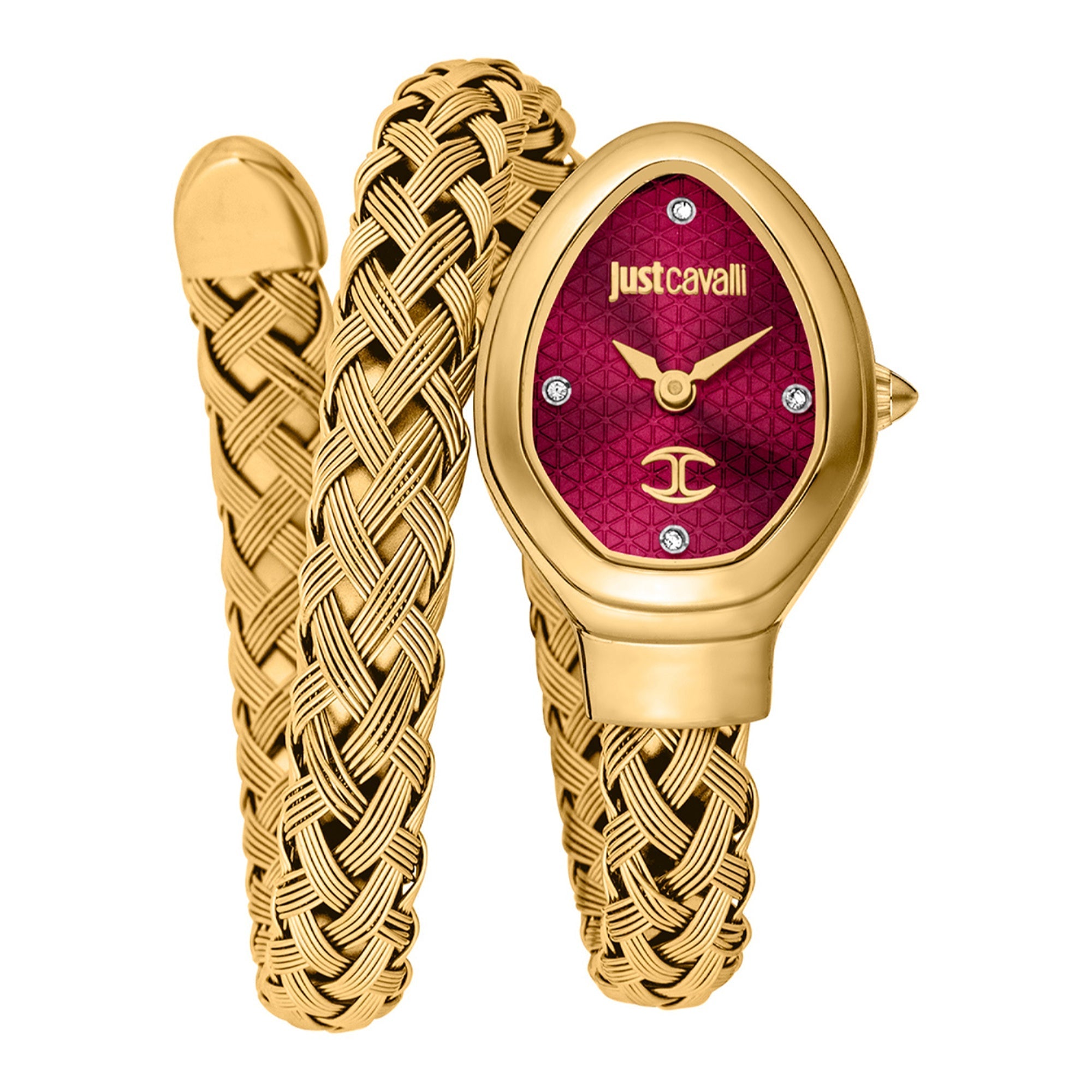 Just Cavalli Quartz Novara Red Dial Women's Watch JC1L264M0035