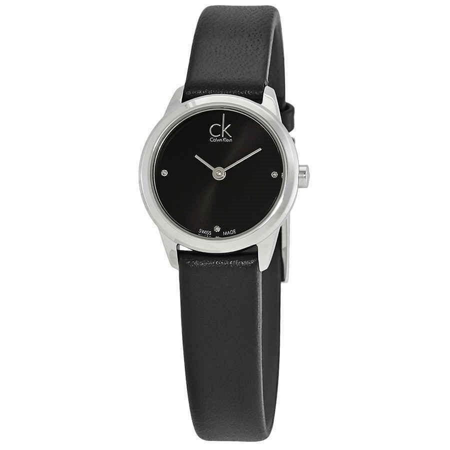 Calvin Klein Minimal Quartz Black Dial Women's Watch K3M231CS