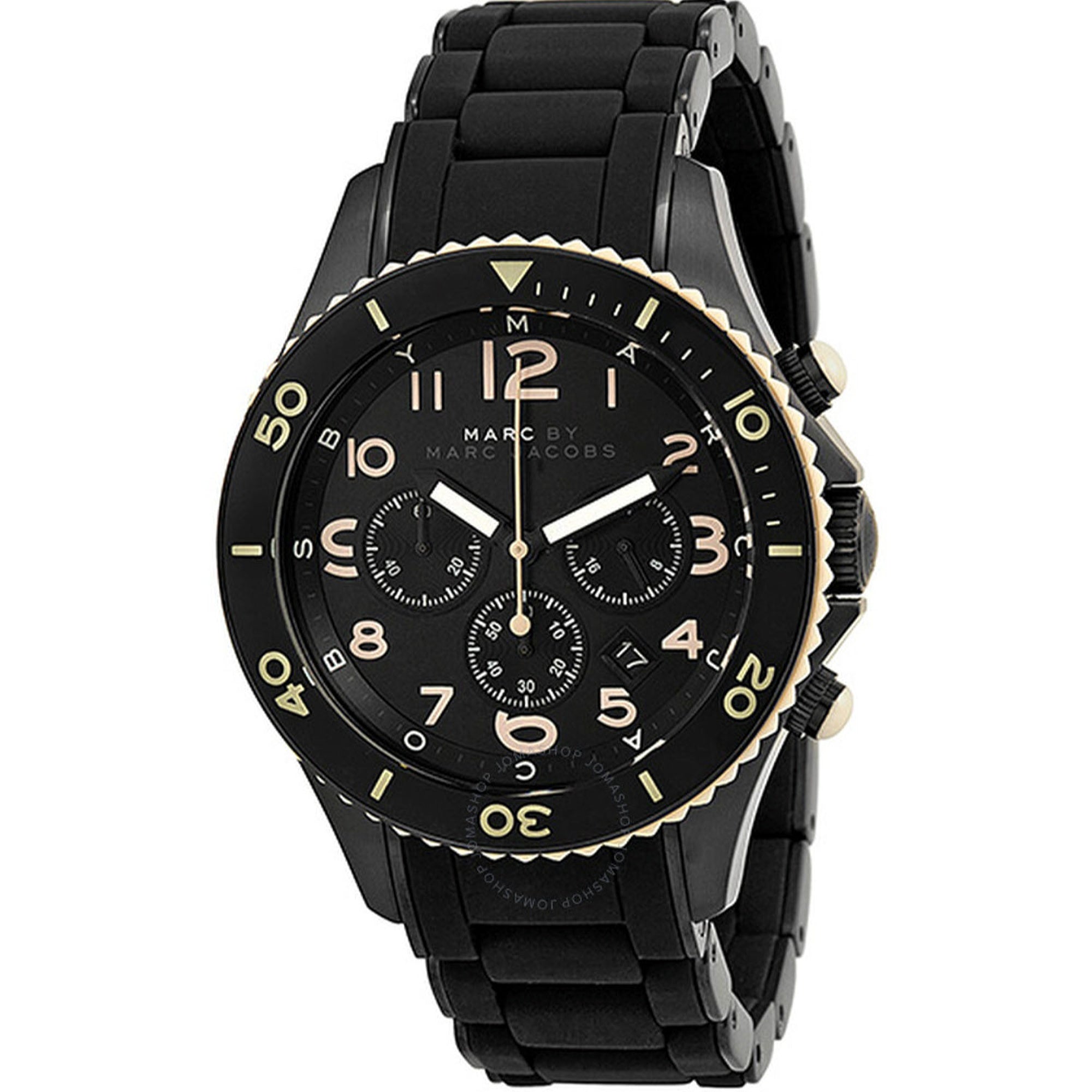 Marc Jacobs Quartz Marc Black Dial Men's Watch MBM2583