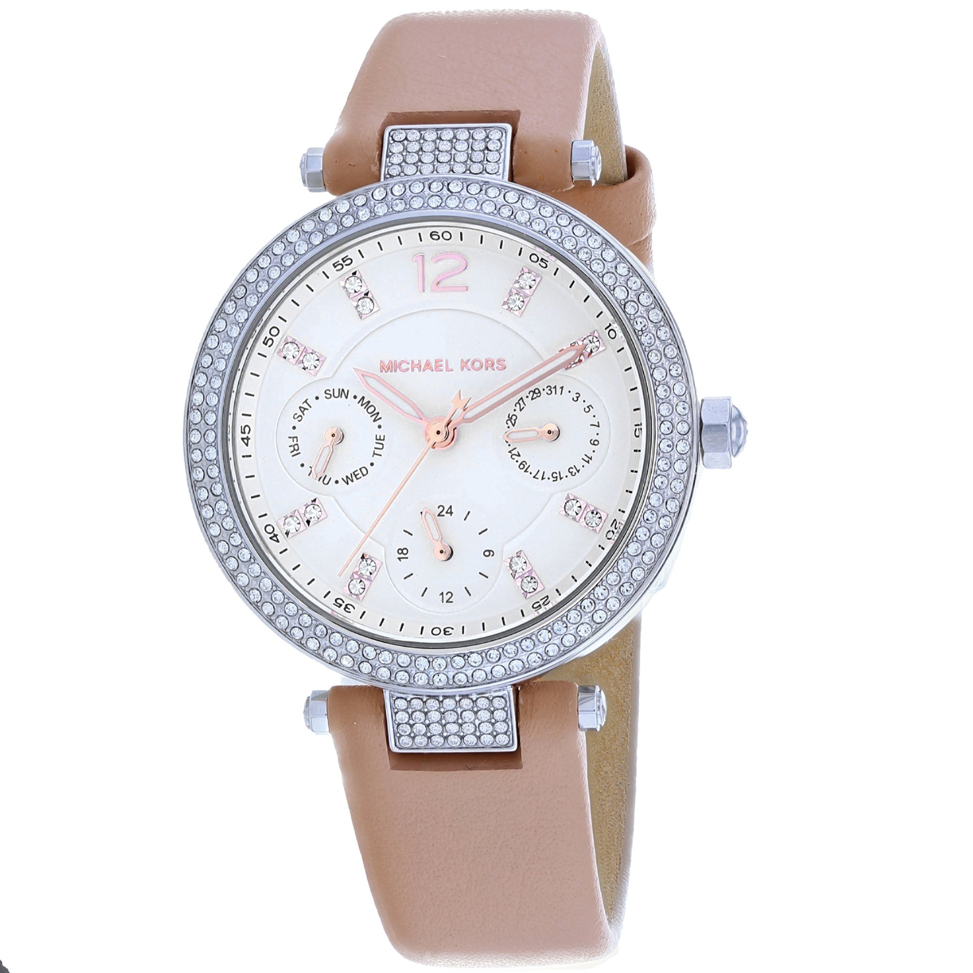 Michael Kors Quartz Parker White Dial Women's Watch MK2913