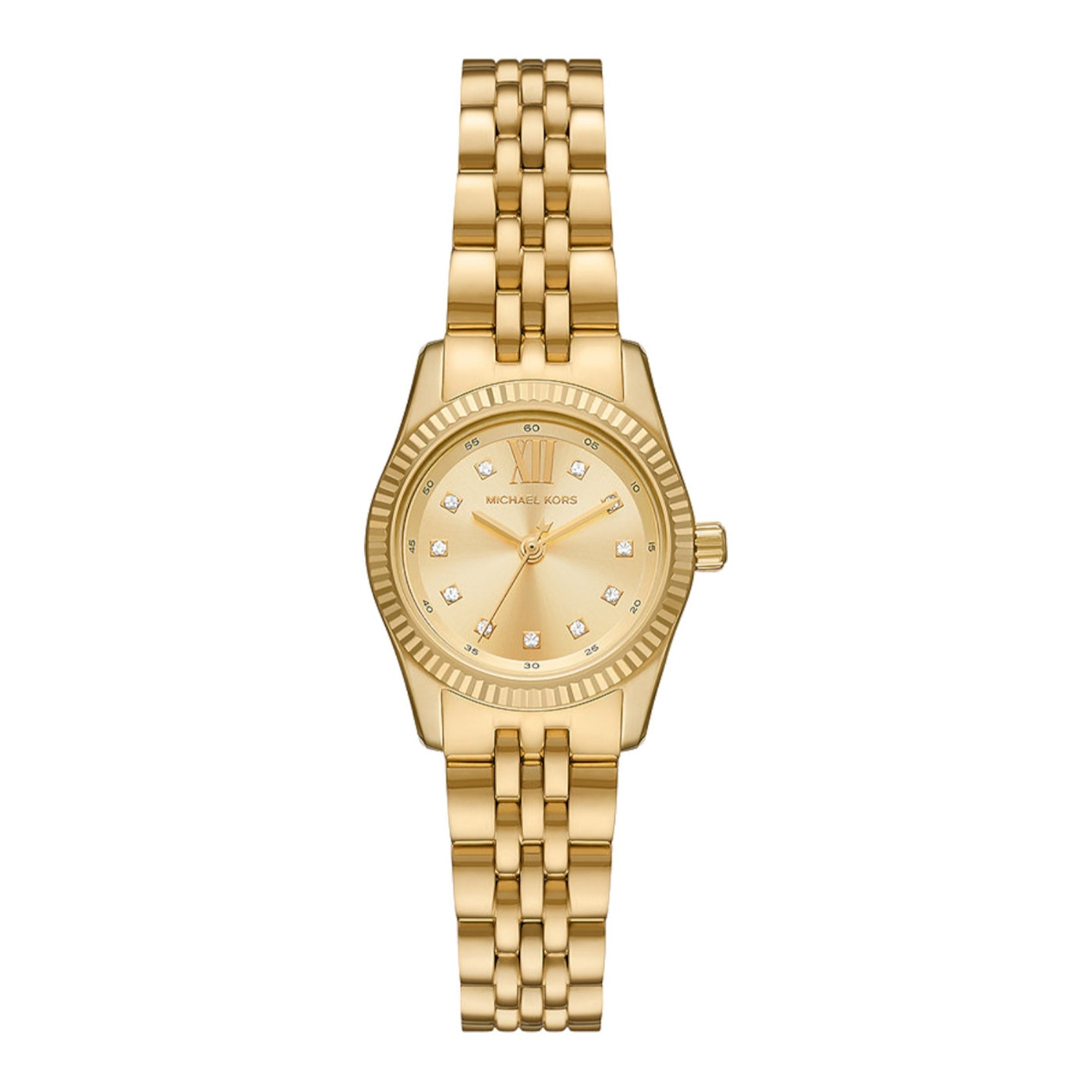 Michael Kors Quartz Lexington Gold Dial Women's Watch MK4741