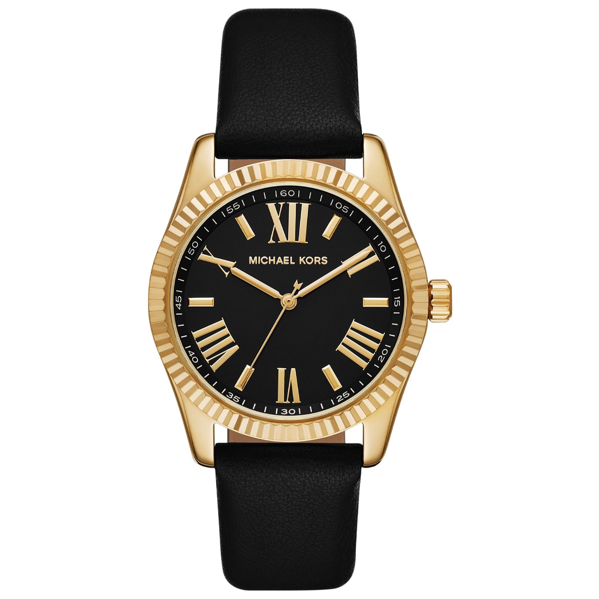 Michael Kors Quartz Lexington Black Dial Women's Watch MK4748