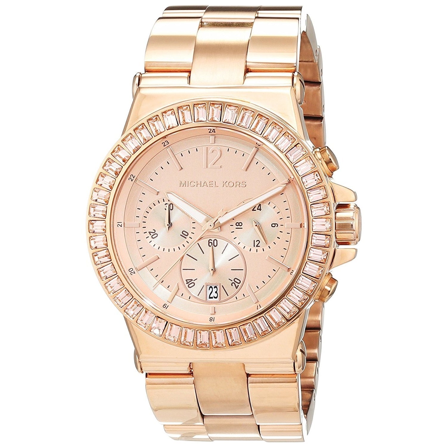Michael Kors Quartz Chronograph Rose-Tone Dial Women's Watch MK5412