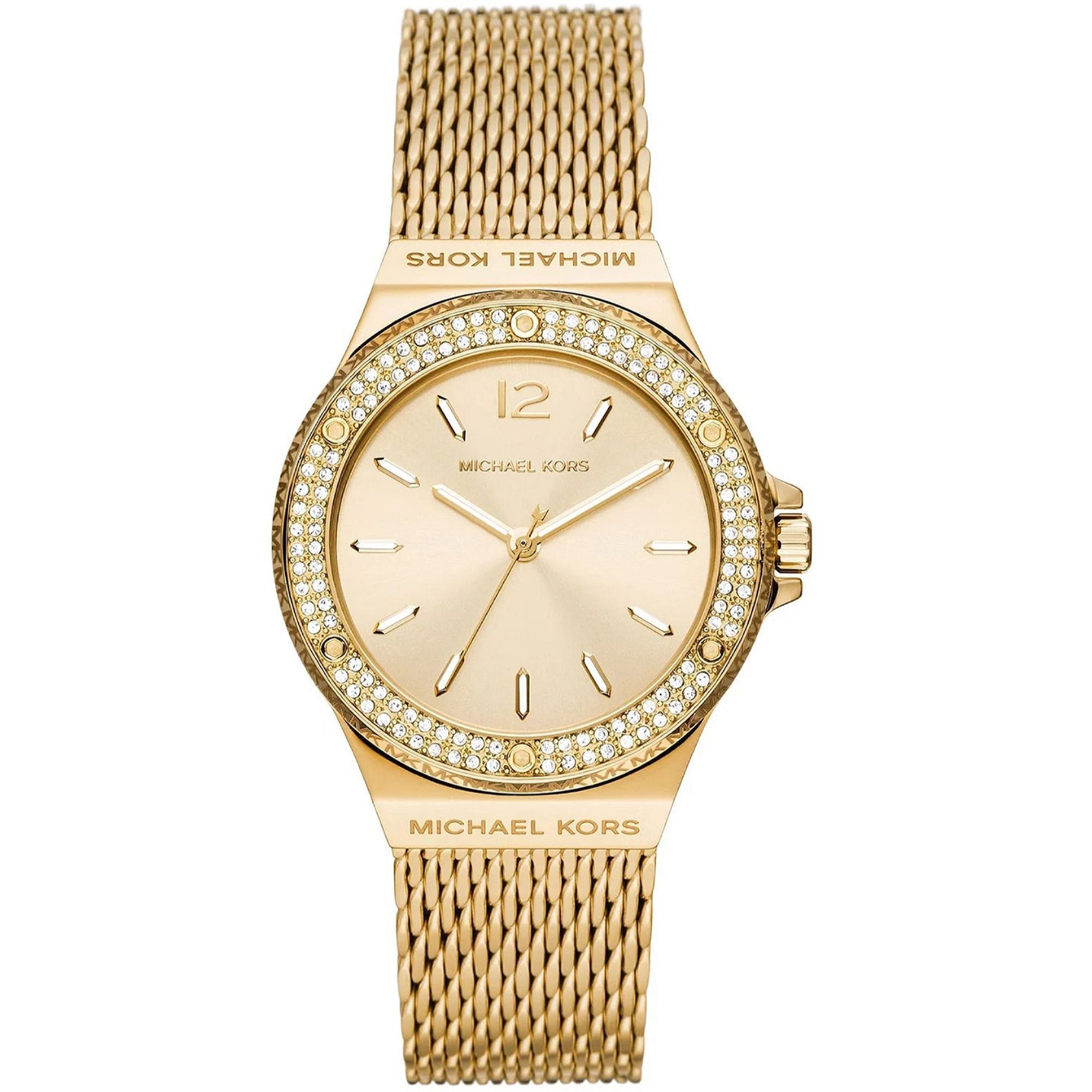 Michael Kors Quartz Lenox Gold Dial Women's Watch MK7335