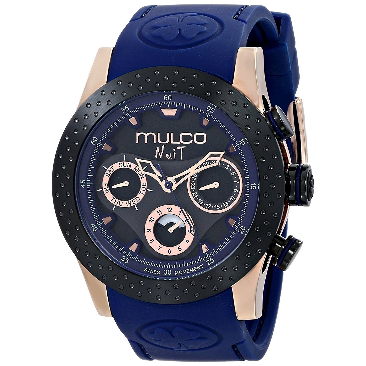 Mulco Nuit Mia Quartz Chronograph Black Dial Women's Watch MW51962445
