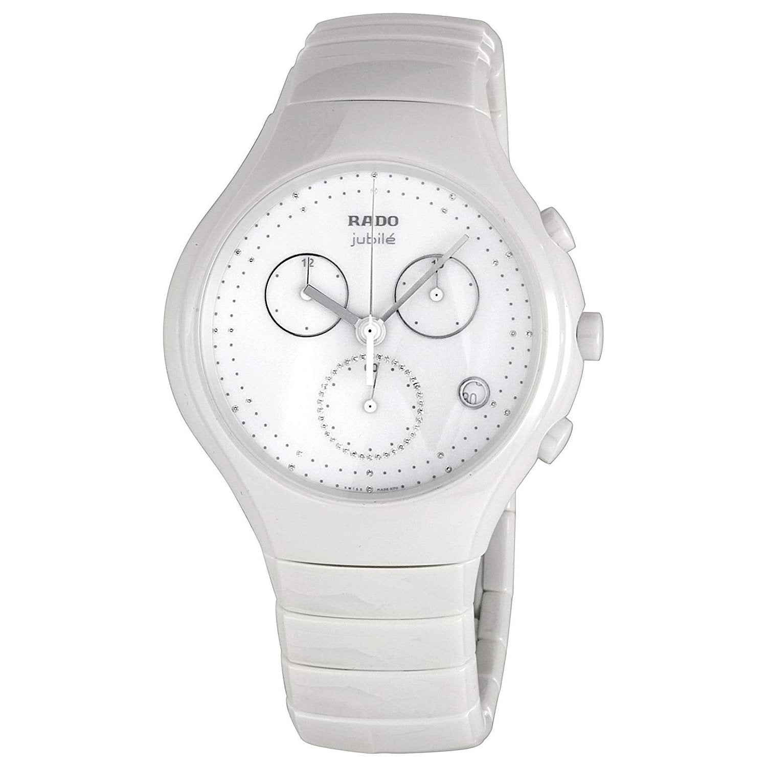 Rado True Quartz Chronograph White Dial Men's Watch R27832702