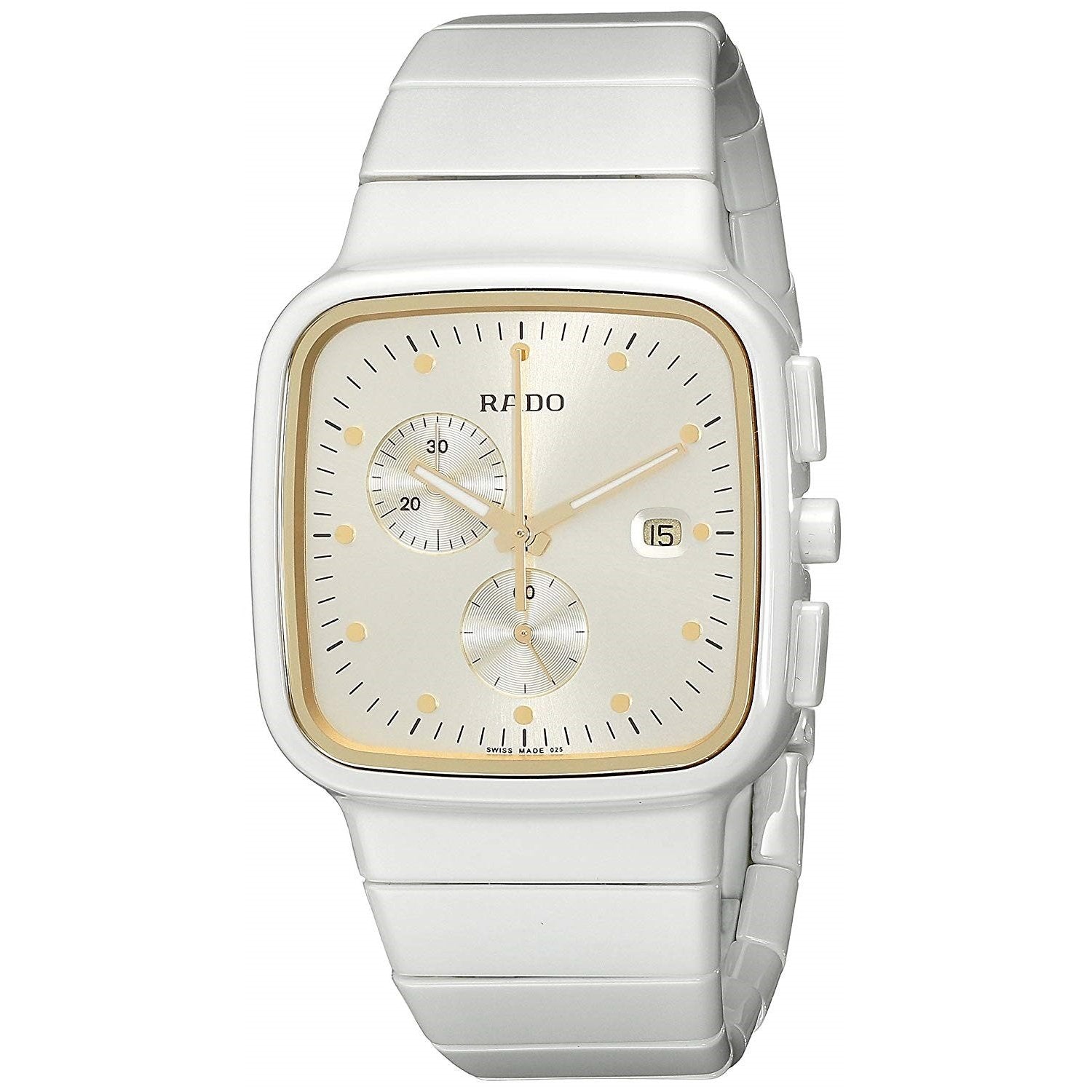 Rado True Quartz Chronograph Gold-Tone Dial Men's Watch R28392252