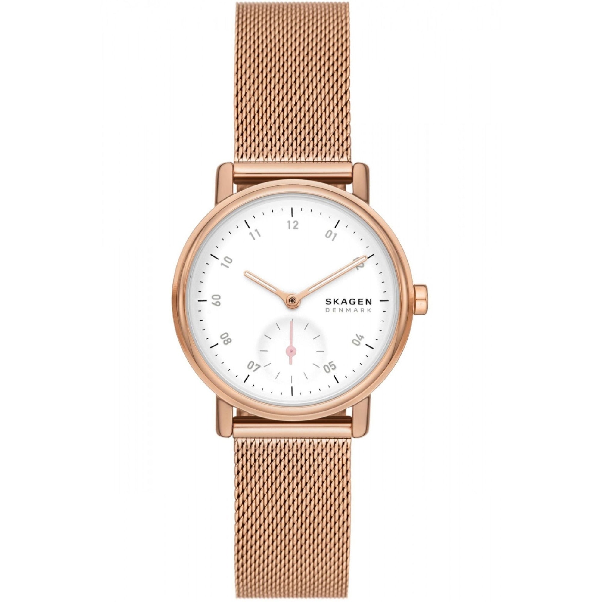 Skagen Quartz Kuppel Lille White Dial Women's Watch SKW3099