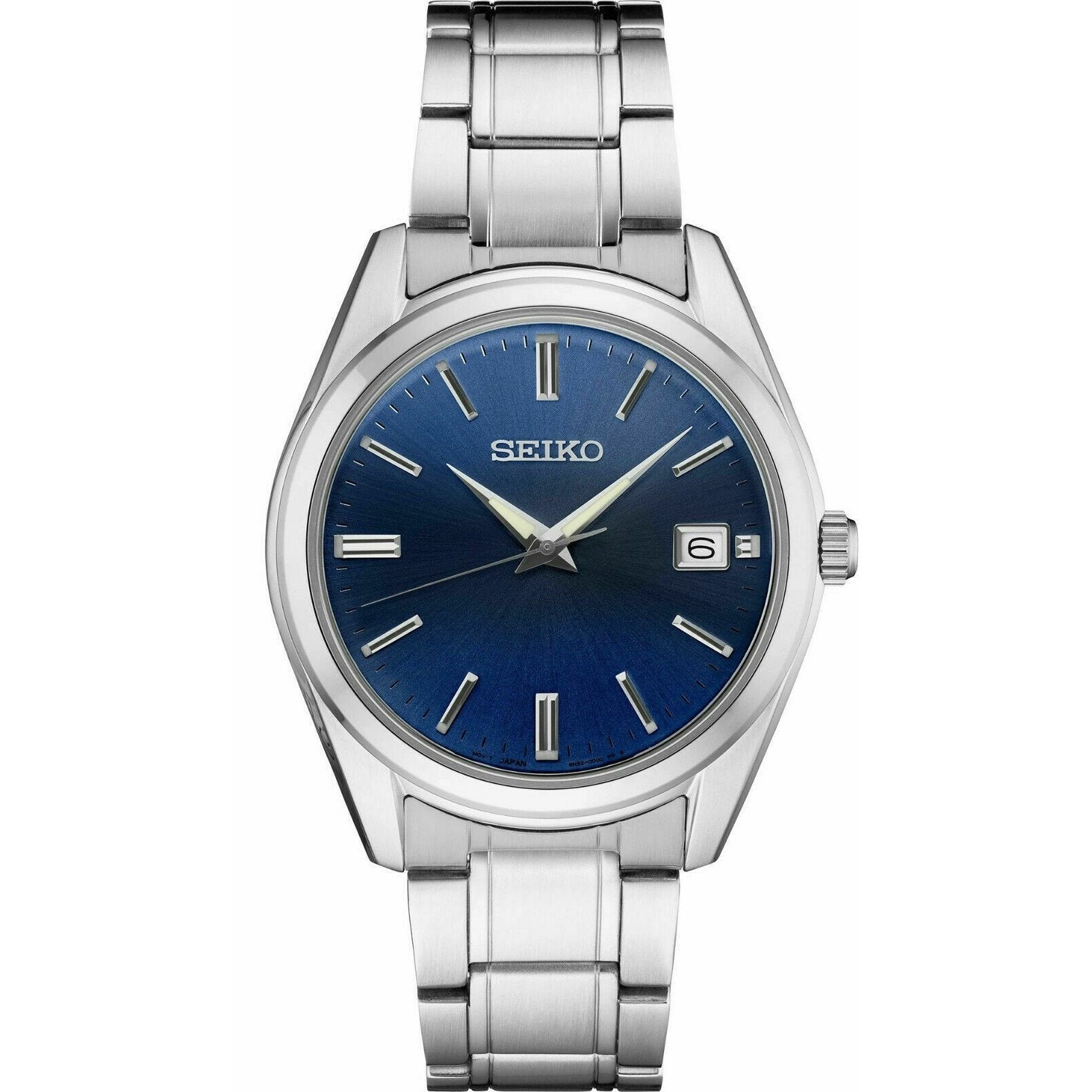 Seiko Classic Quartz Blue Dial Men's Watch SUR309