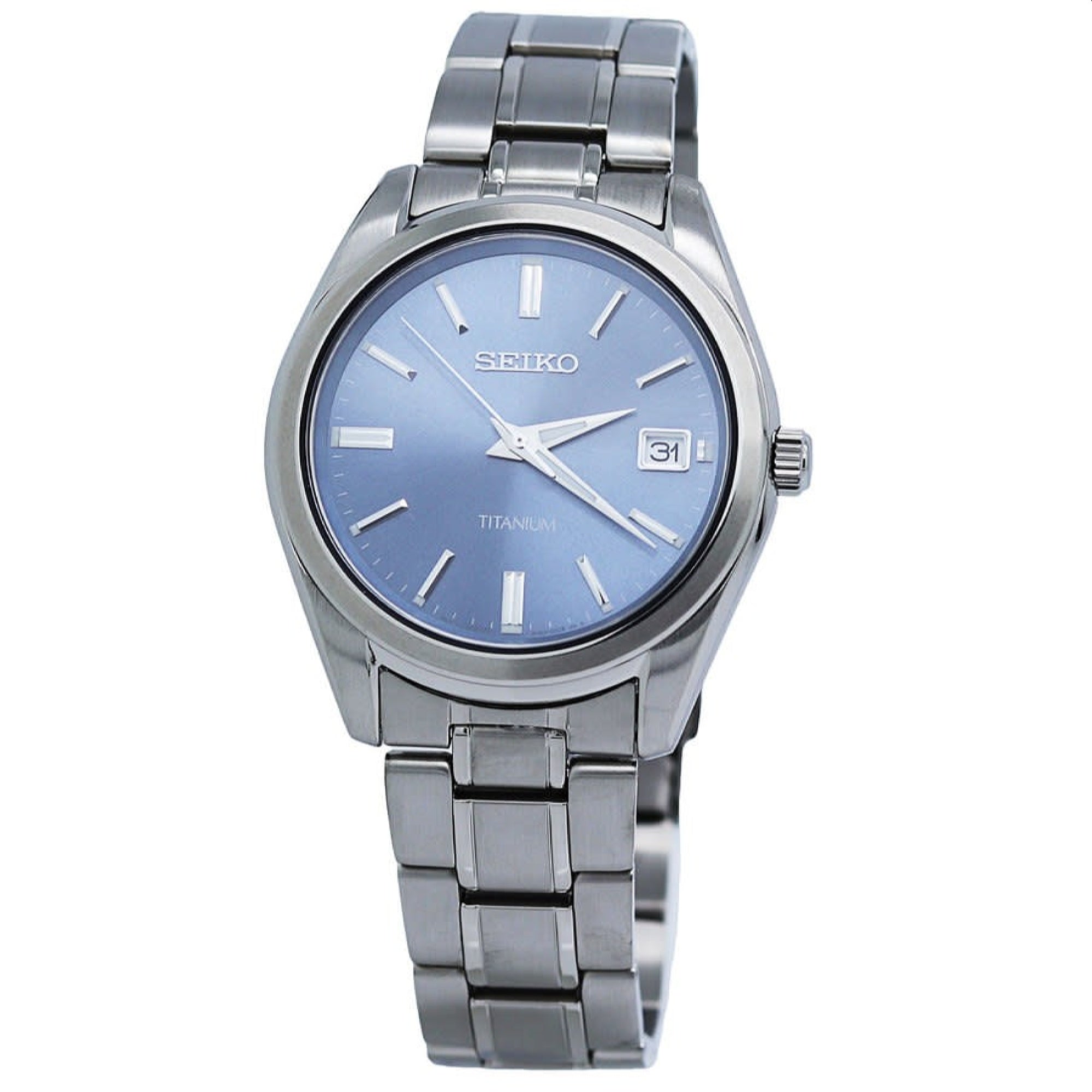 Seiko Classic Quartz Blue Dial Men's Watch SUR371