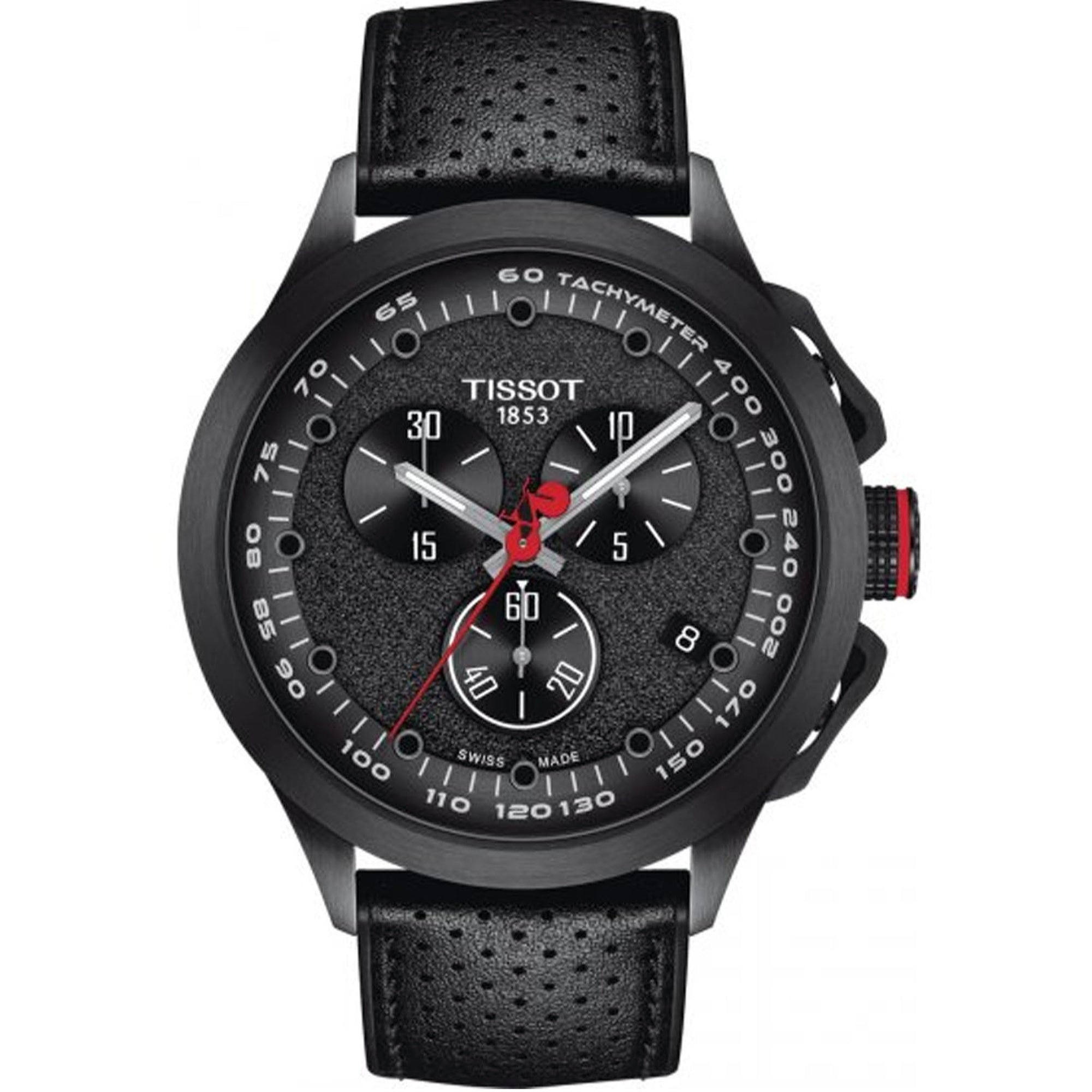 TIssot Quartz T-Race Black Dial Men's Watch T1354173705102