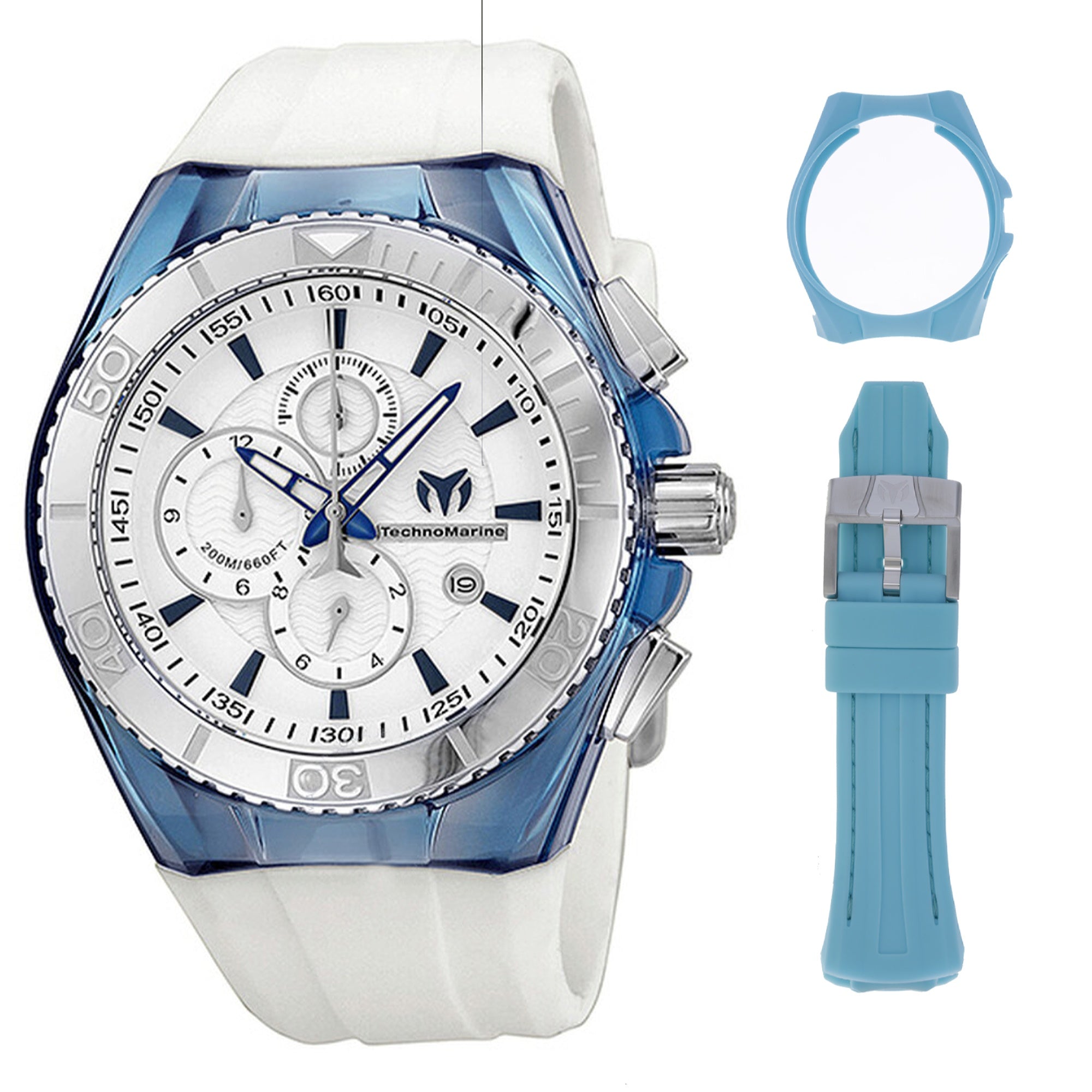 Technomarine Quartz Cruise Vission II White Dial Women's Watch TM-113011