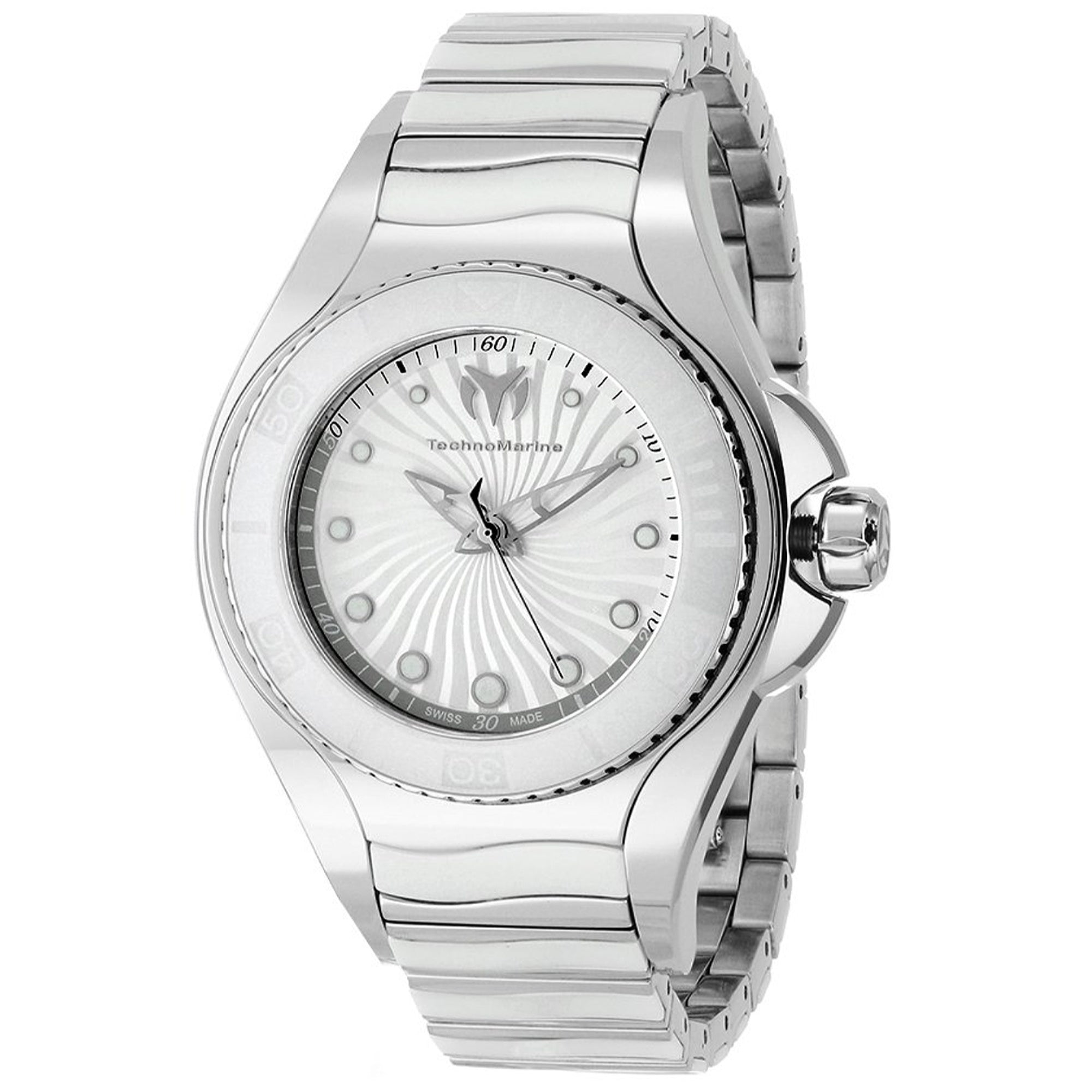 Technomarine Quartz Manta Silver Dial Women's Watch TM-213001