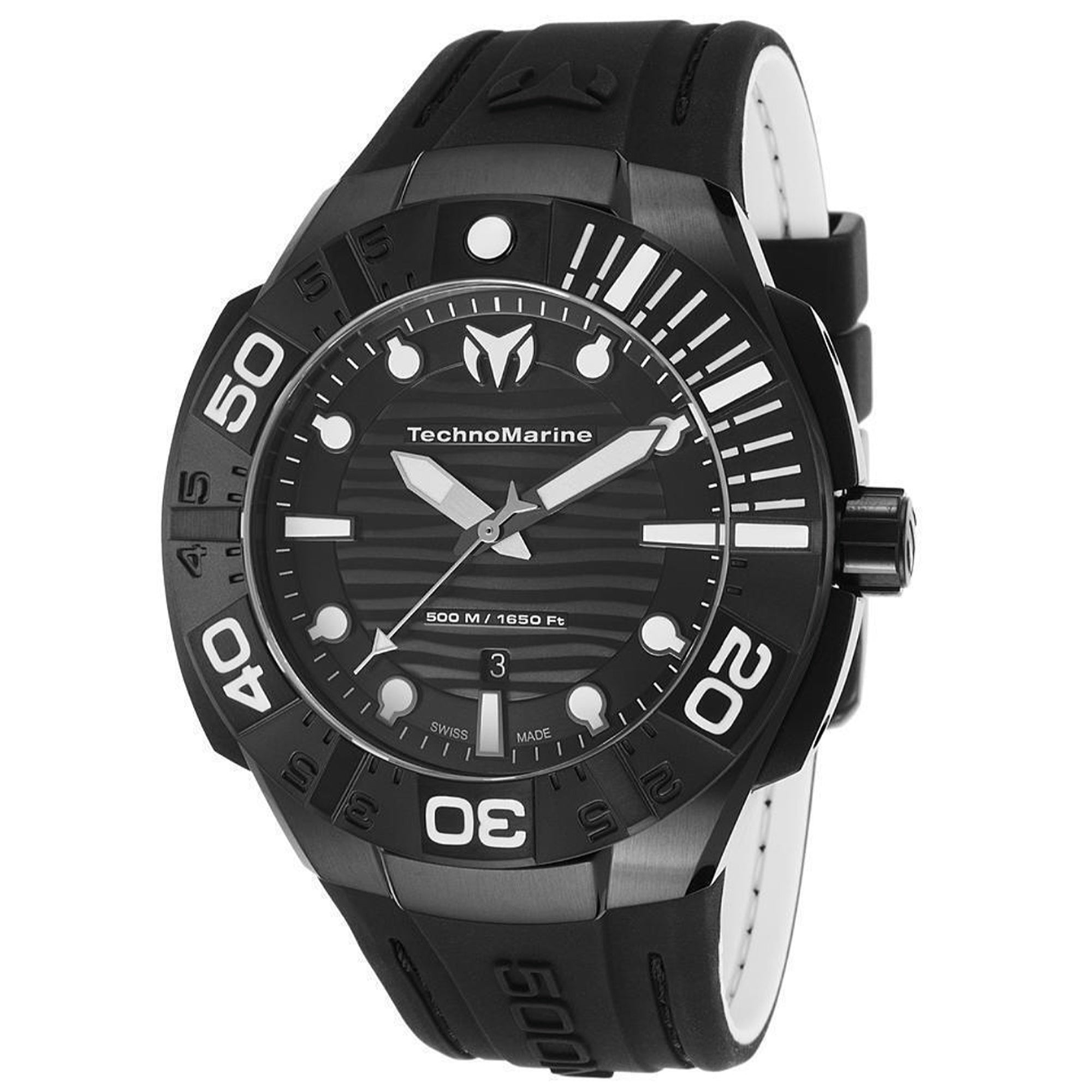 Technomarine Quartz Reef Black Dial Men's Watch TM-513003