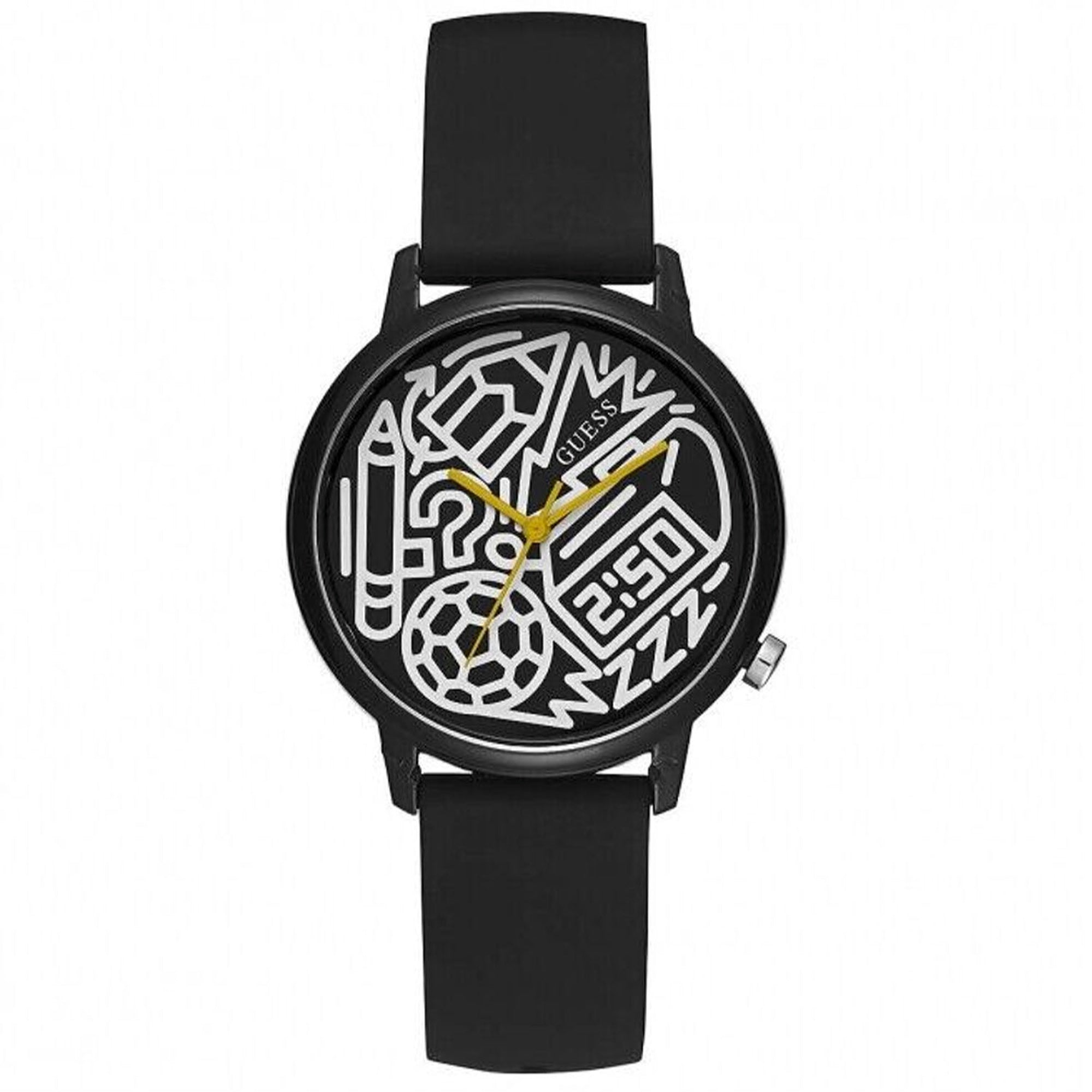 Guess Quartz Classic Black Dial Women's Watch V0023M8