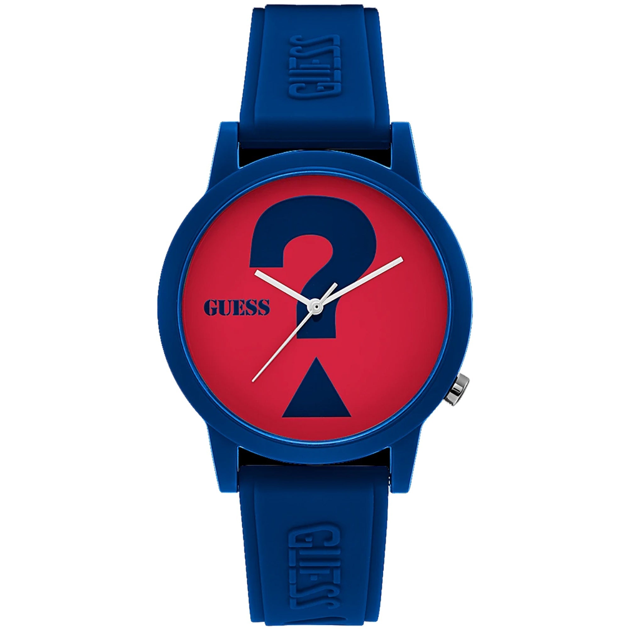 Guess Quartz Classic Red Dial Men's Watch V1041M4