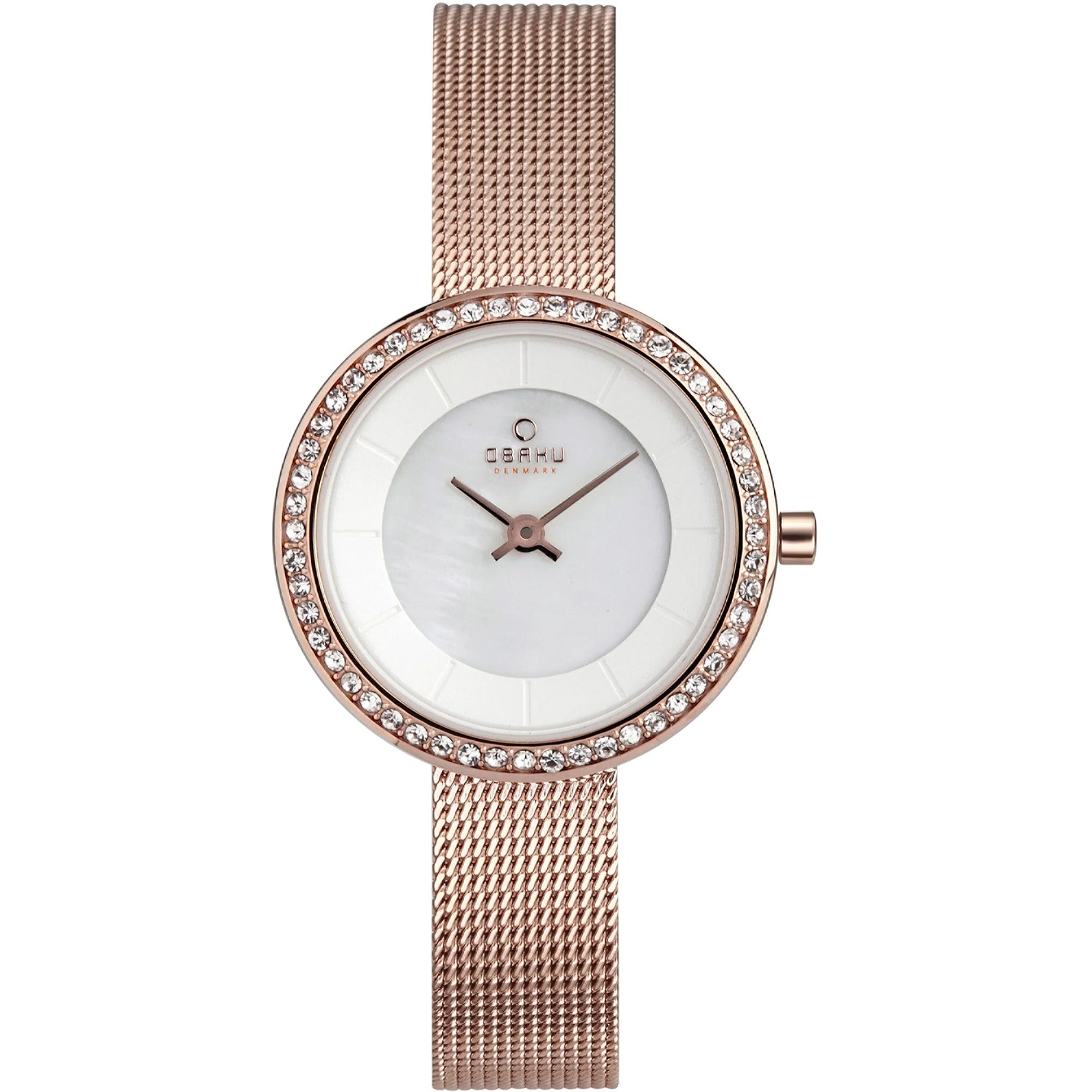 Obaku Quartz Denmark White Dial Women's Watch V146LEVWMV
