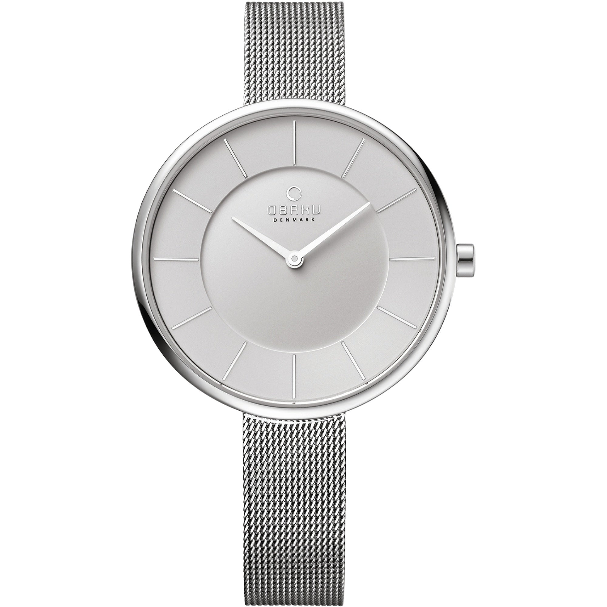 Obaku Quartz Sand White Dial Women's Watch V185LXCIMC
